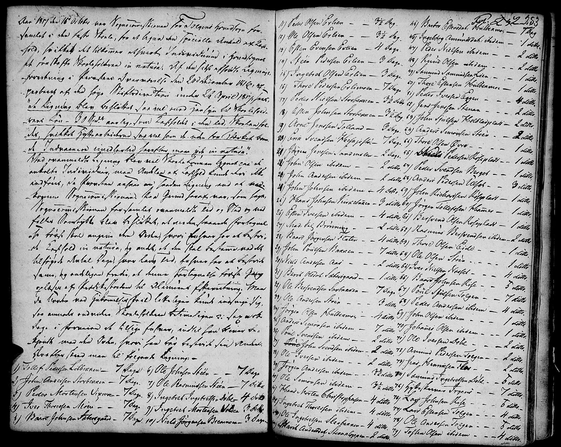 Tolga prestekontor, SAH/PREST-062/K/L0003: Parish register (official) no. 3, 1786-1814, p. 253