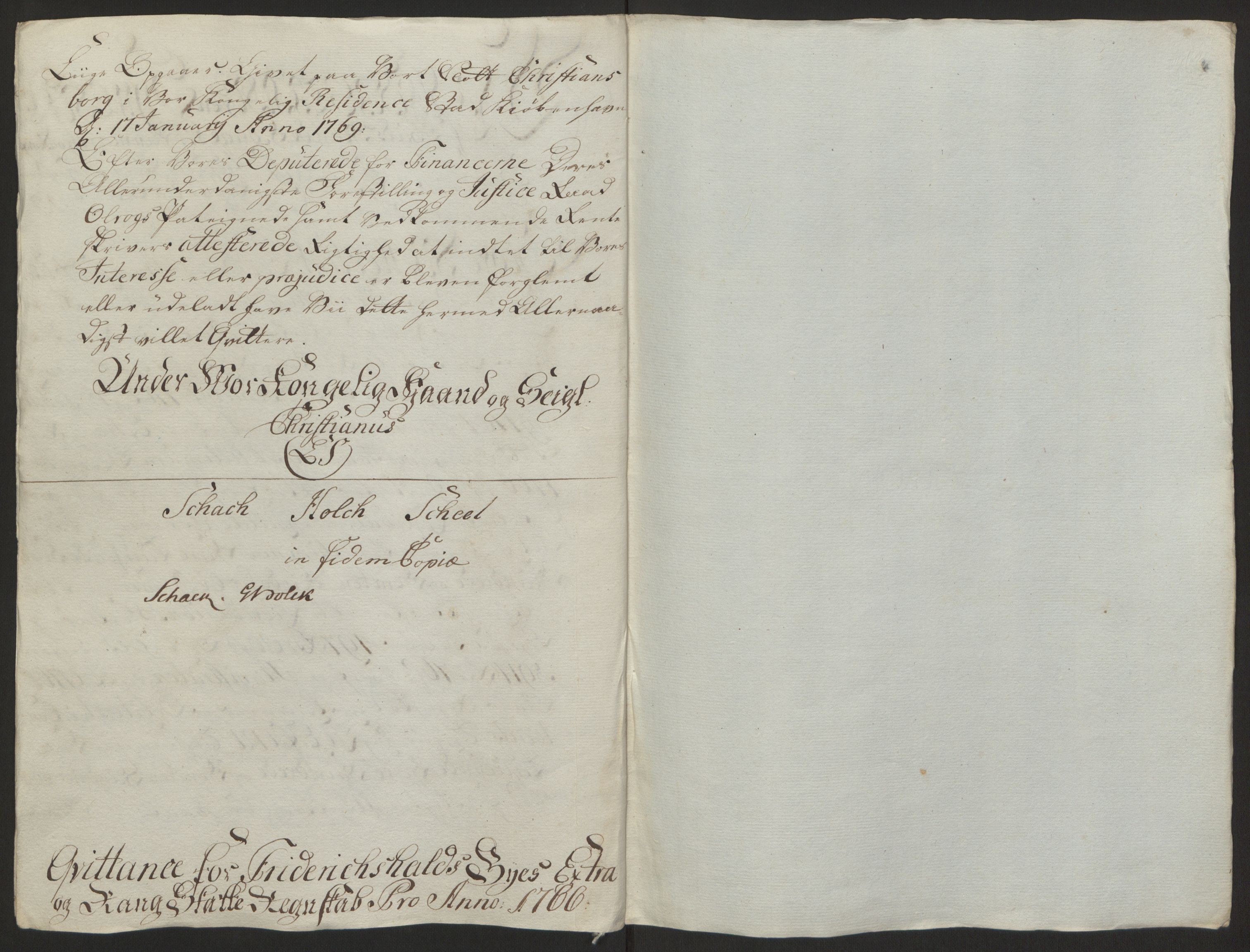 Rentekammeret inntil 1814, Reviderte regnskaper, Byregnskaper, AV/RA-EA-4066/R/Ra/L0006/0001: [A4] Kontribusjonsregnskap / Ekstraskatt, 1762-1772, p. 134