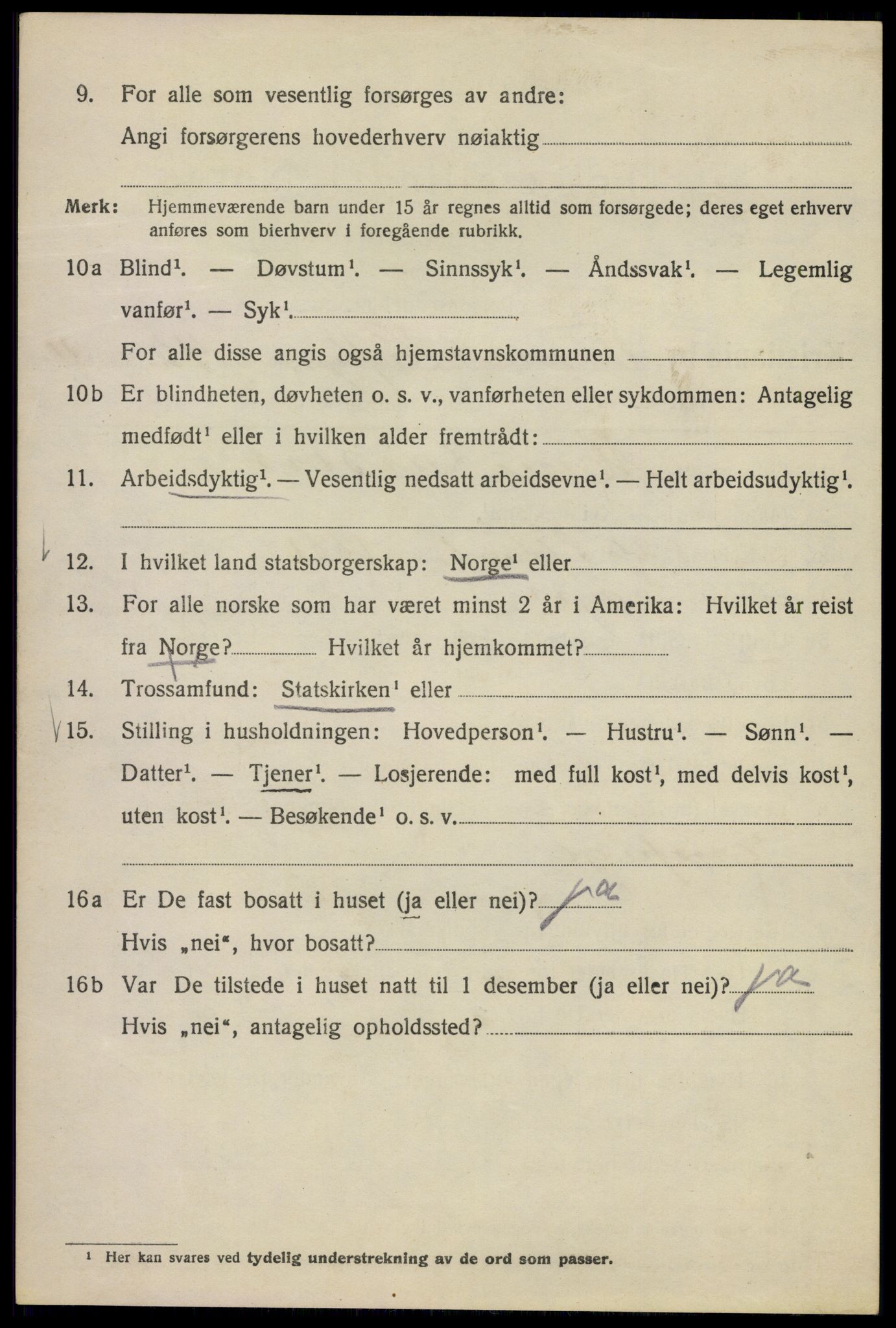 SAO, 1920 census for Kristiania, 1920, p. 571542