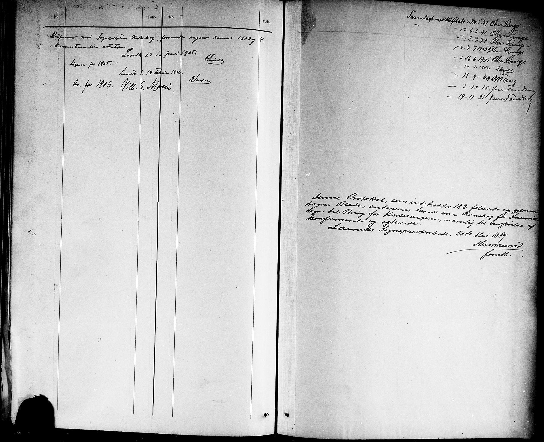 Larvik kirkebøker, SAKO/A-352/G/Ga/L0006: Parish register (copy) no. I 6, 1888-1917