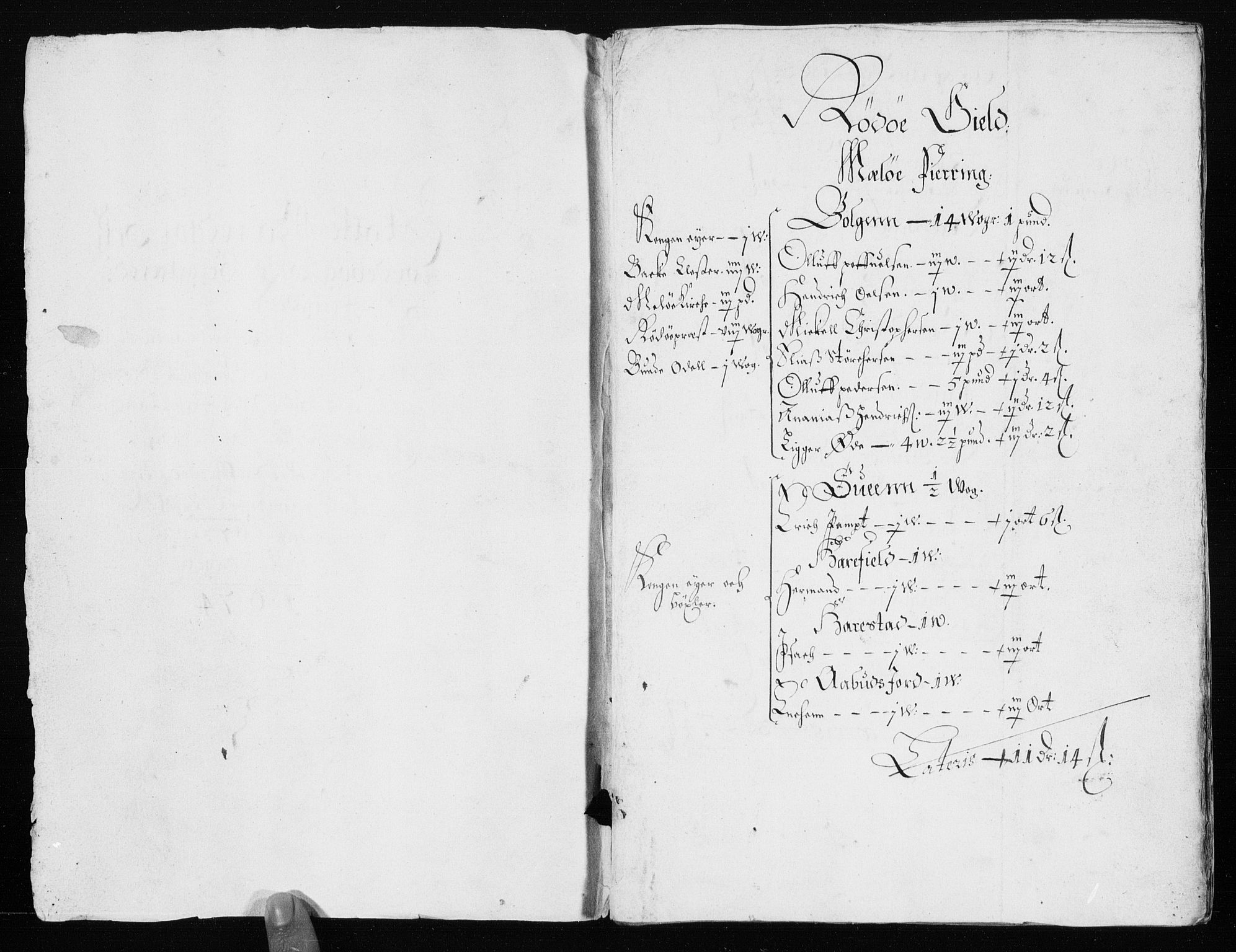 Rentekammeret inntil 1814, Reviderte regnskaper, Stiftamtstueregnskaper, Trondheim stiftamt og Nordland amt, AV/RA-EA-6044/R/Rh/L0003: Nordland amt, 1673