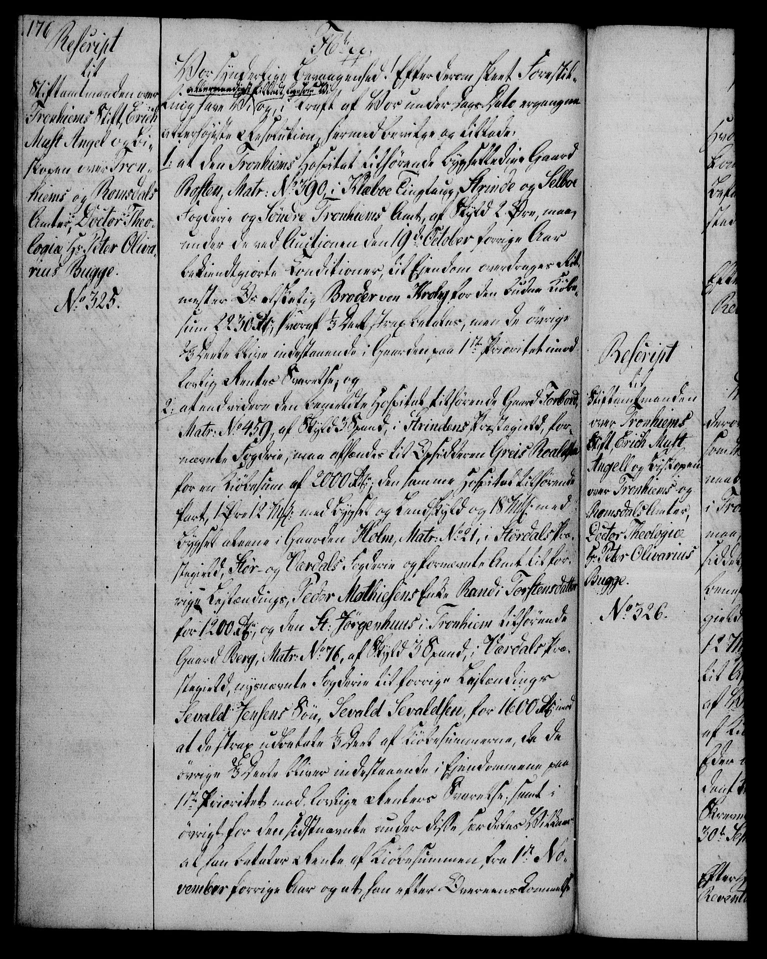 Rentekammeret, Kammerkanselliet, RA/EA-3111/G/Gg/Gga/L0019: Norsk ekspedisjonsprotokoll med register (merket RK 53.19), 1807-1810, p. 176