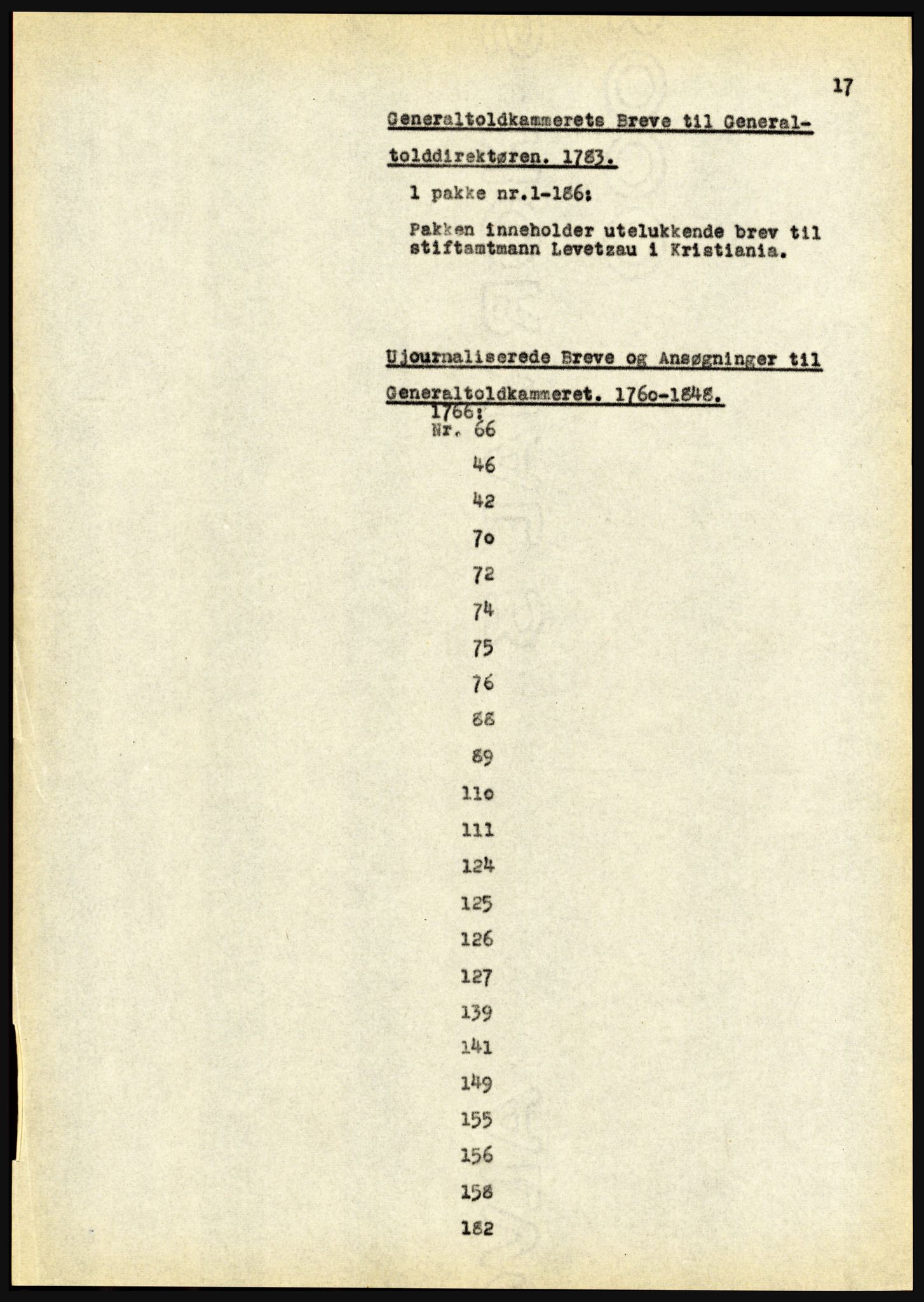 Riksarkivet, Seksjon for eldre arkiv og spesialsamlinger, AV/RA-EA-6797/H/Ha, 1953, p. 17