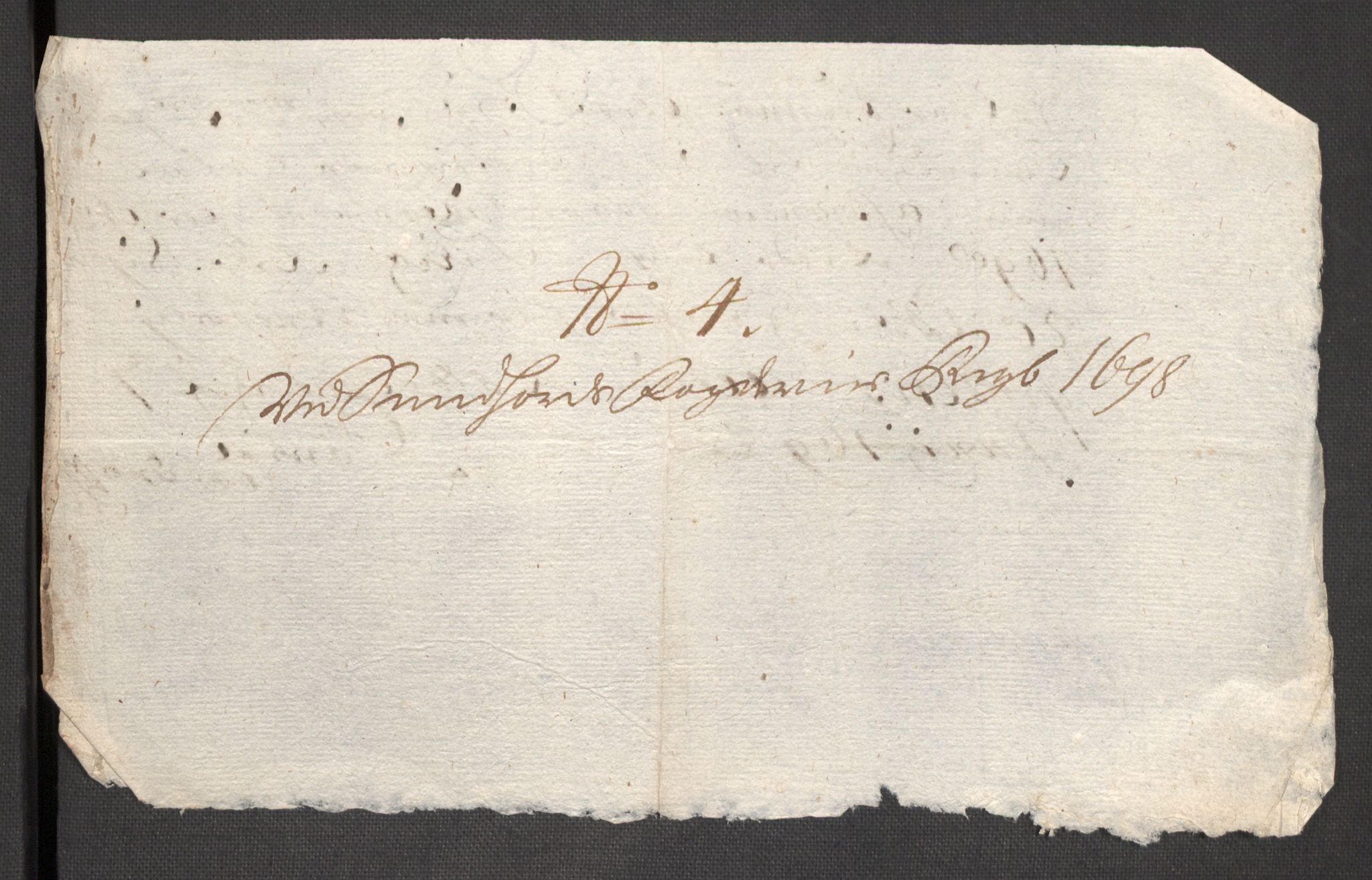 Rentekammeret inntil 1814, Reviderte regnskaper, Fogderegnskap, AV/RA-EA-4092/R48/L2977: Fogderegnskap Sunnhordland og Hardanger, 1697-1698, p. 354