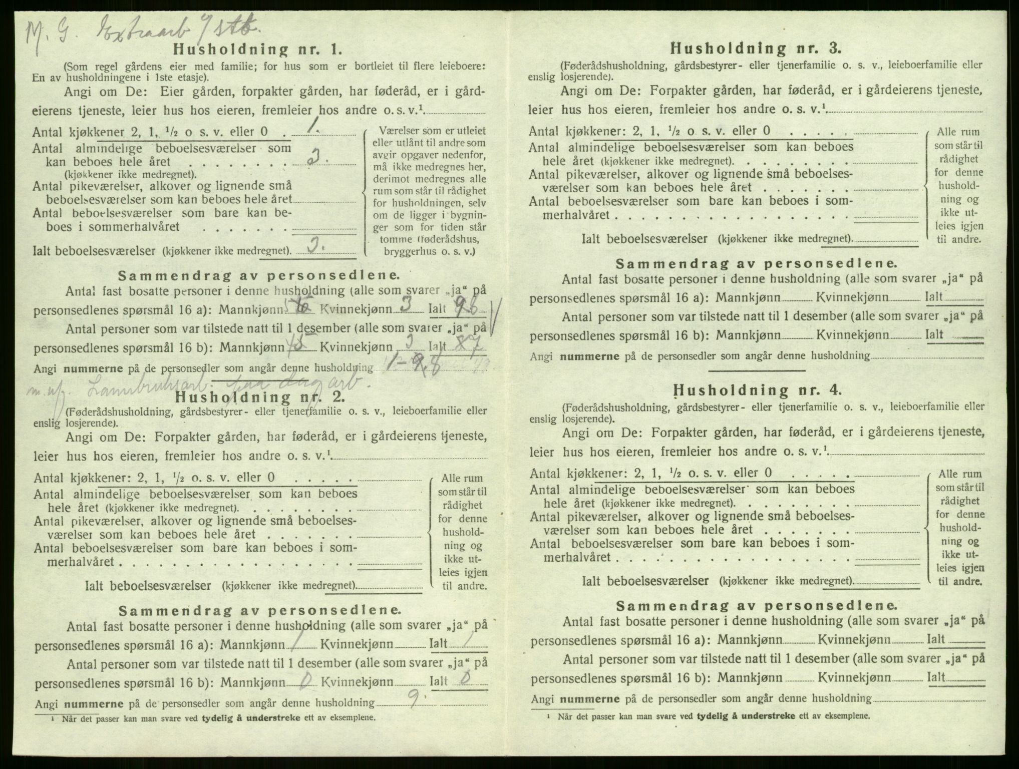 SAKO, 1920 census for Sem, 1920, p. 762