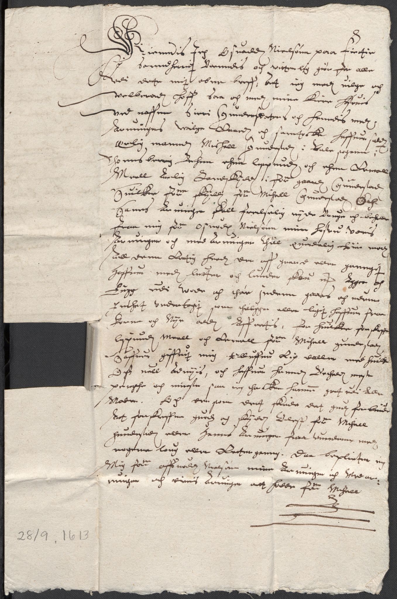 Riksarkivets diplomsamling, AV/RA-EA-5965/F12/L0005: Pk. 7 (II), 1613-1721, p. 4