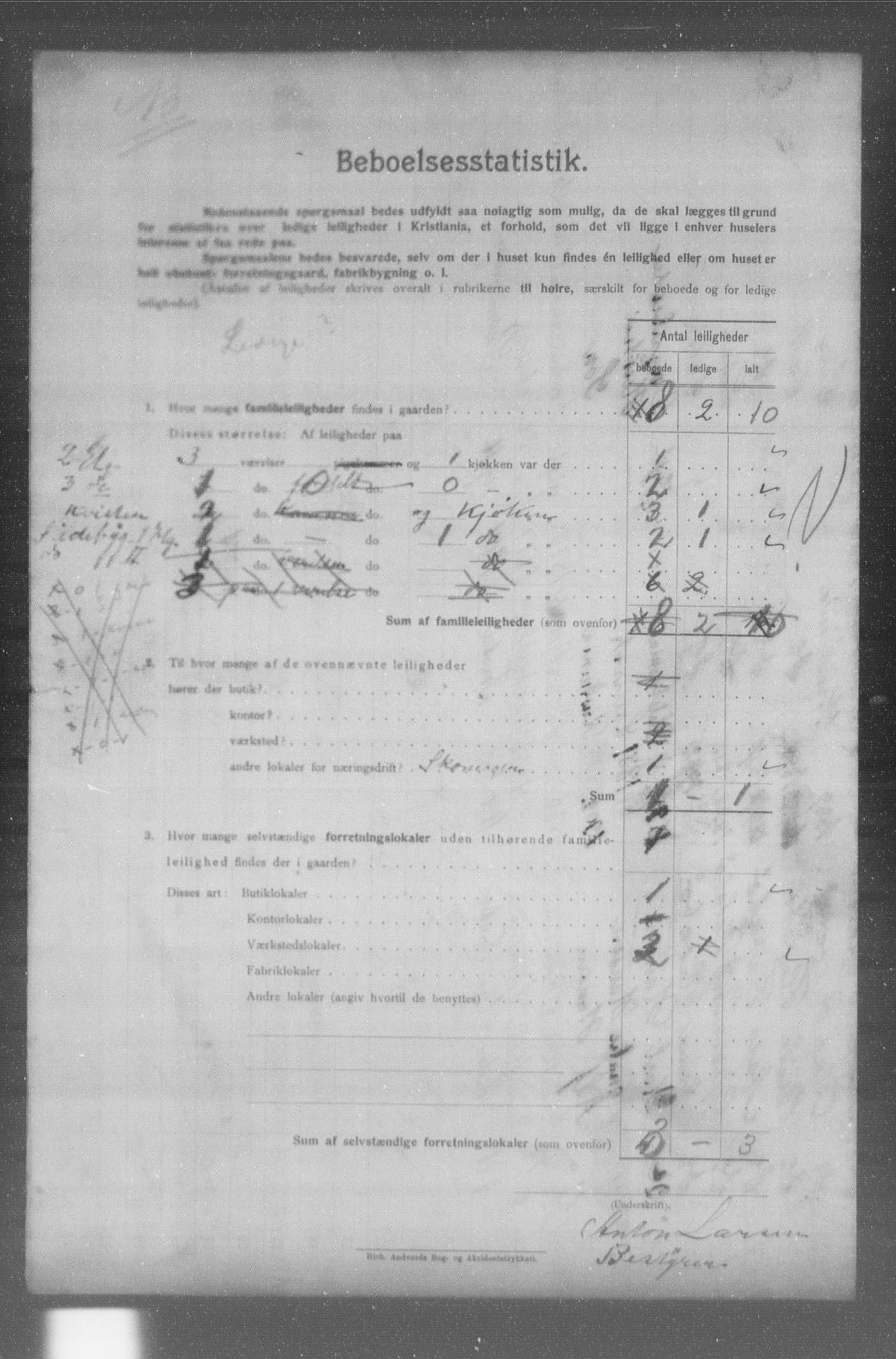 OBA, Municipal Census 1904 for Kristiania, 1904, p. 7970