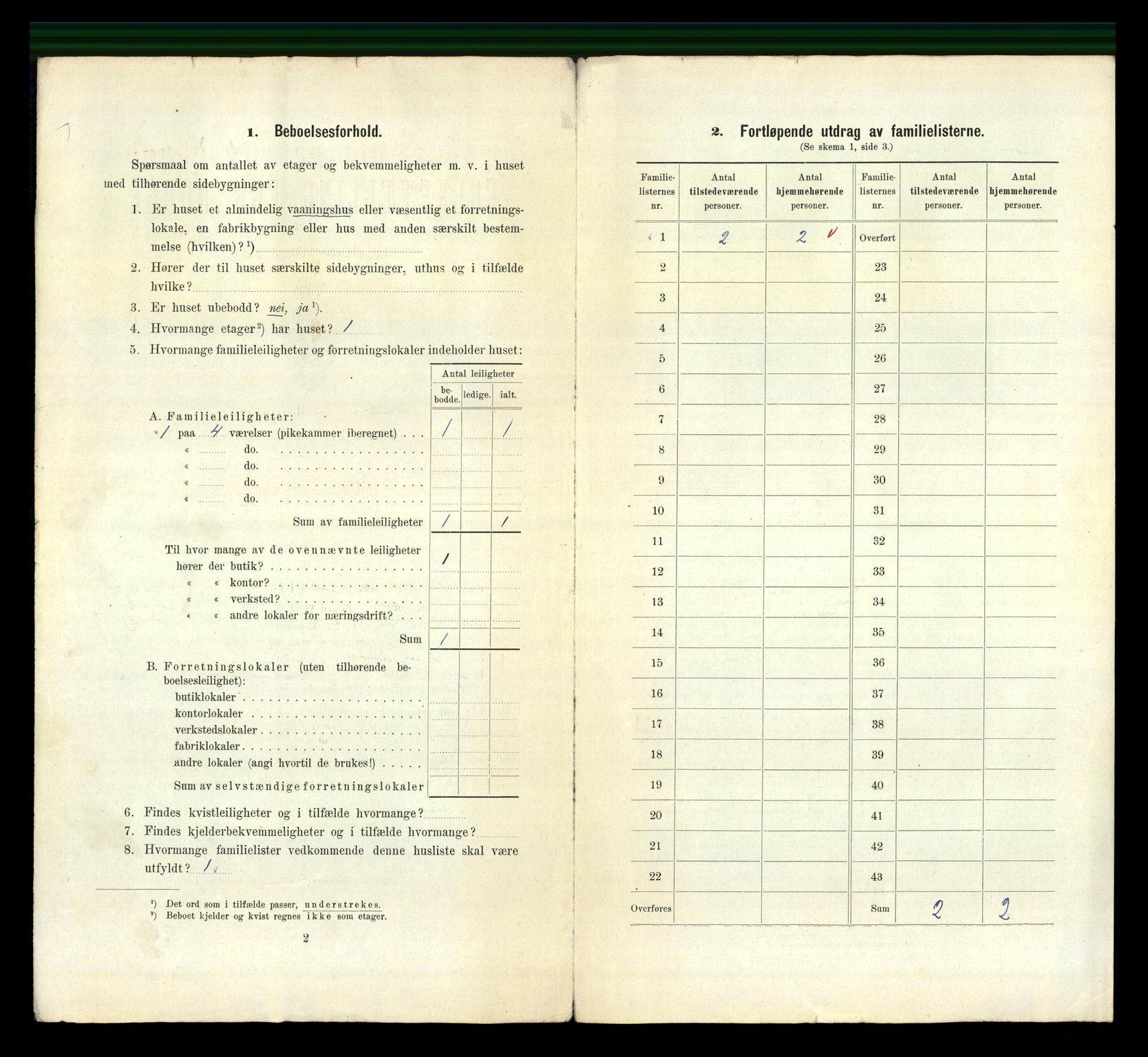 RA, 1910 census for Brevik, 1910, p. 667