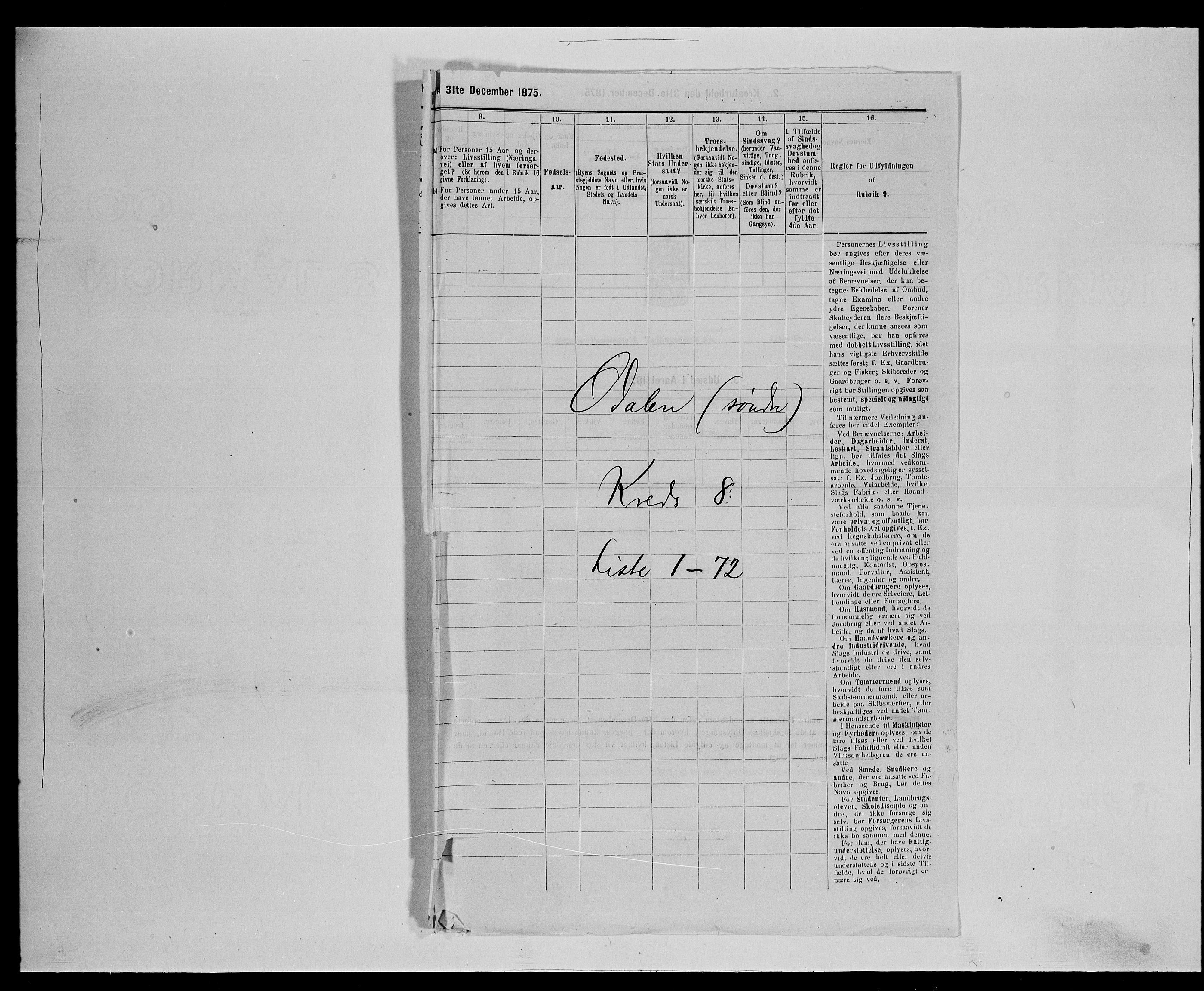 SAH, 1875 census for 0419P Sør-Odal, 1875, p. 731