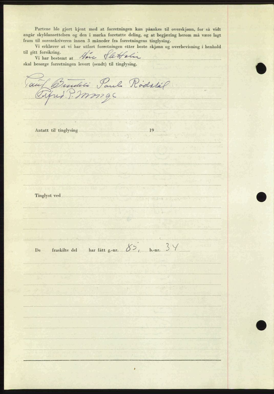 Romsdal sorenskriveri, AV/SAT-A-4149/1/2/2C: Mortgage book no. A32, 1950-1950, Diary no: : 271/1950