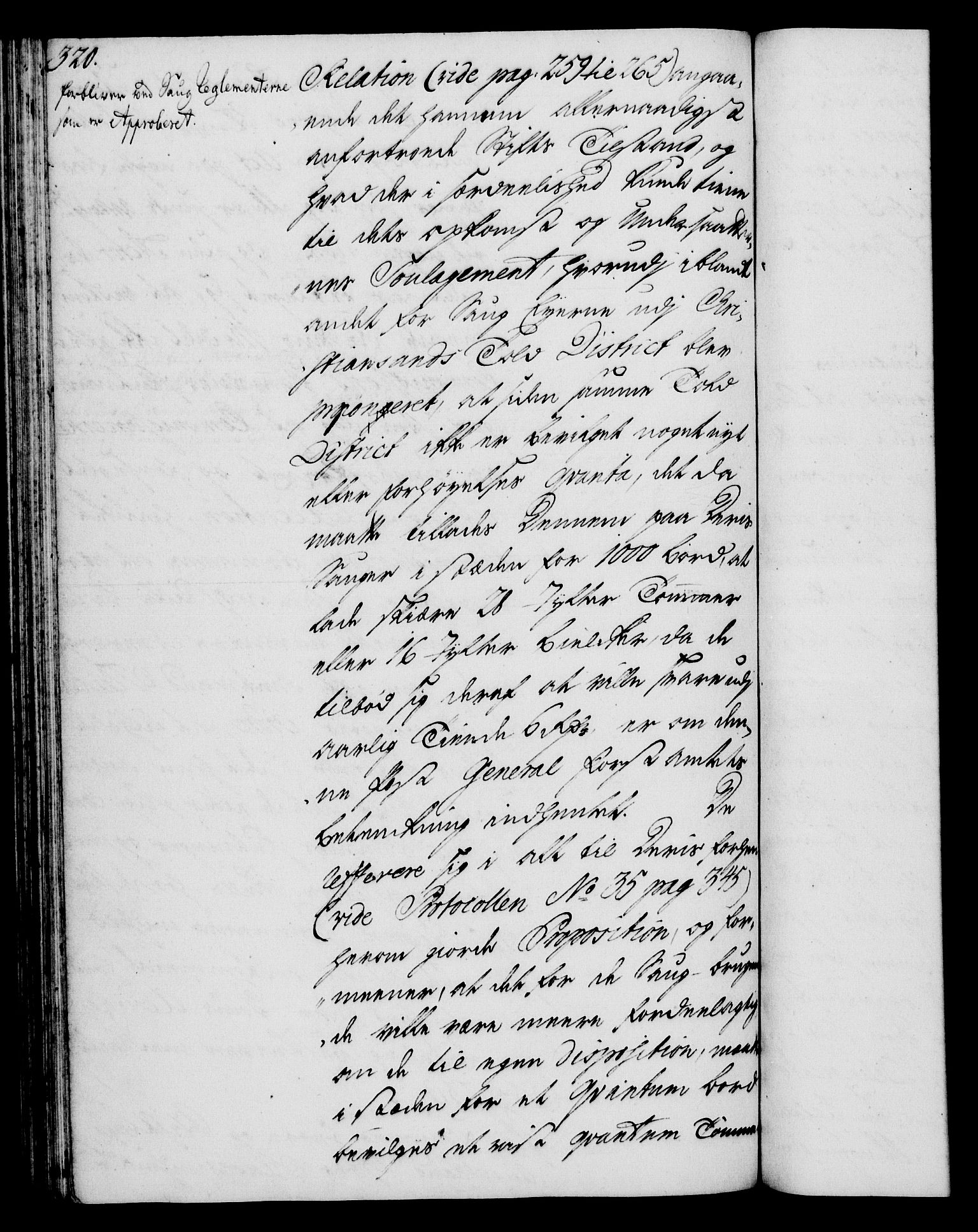 Rentekammeret, Kammerkanselliet, AV/RA-EA-3111/G/Gh/Gha/L0026: Norsk ekstraktmemorialprotokoll (merket RK 53.71), 1744-1745, p. 320