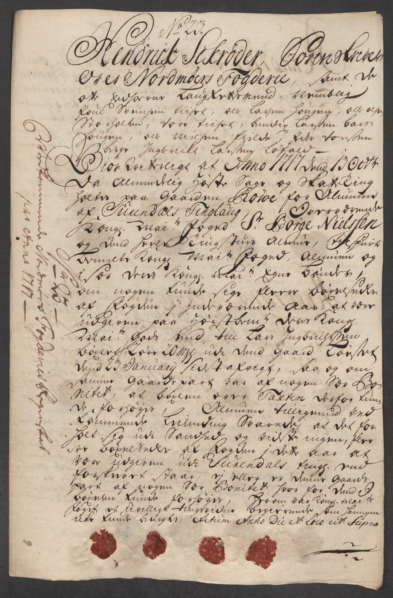 Rentekammeret inntil 1814, Reviderte regnskaper, Fogderegnskap, RA/EA-4092/R56/L3750: Fogderegnskap Nordmøre, 1717, p. 188