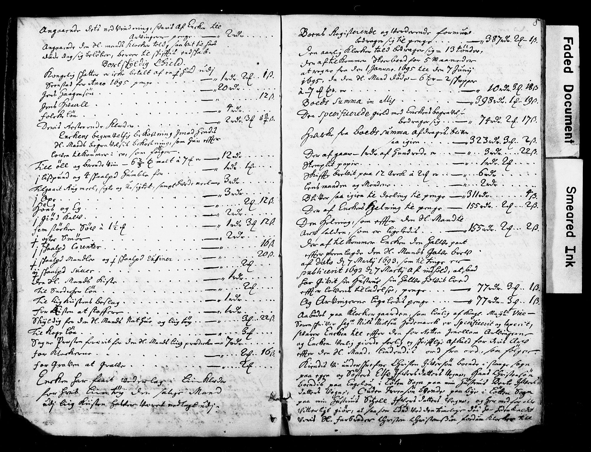Østerdalens prosti, AV/SAH-PROST-028/G/Ga/L0001: Skifteprotokoll, geistlige skifter, 1696-1779, p. 7b-8a
