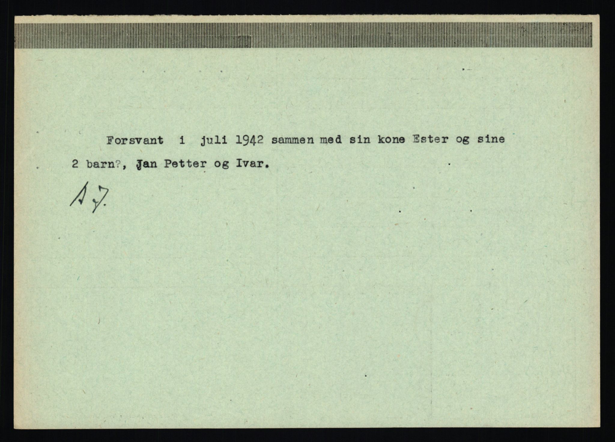 Statspolitiet - Hovedkontoret / Osloavdelingen, AV/RA-S-1329/C/Ca/L0014: Seterlien - Svartås, 1943-1945, p. 4666