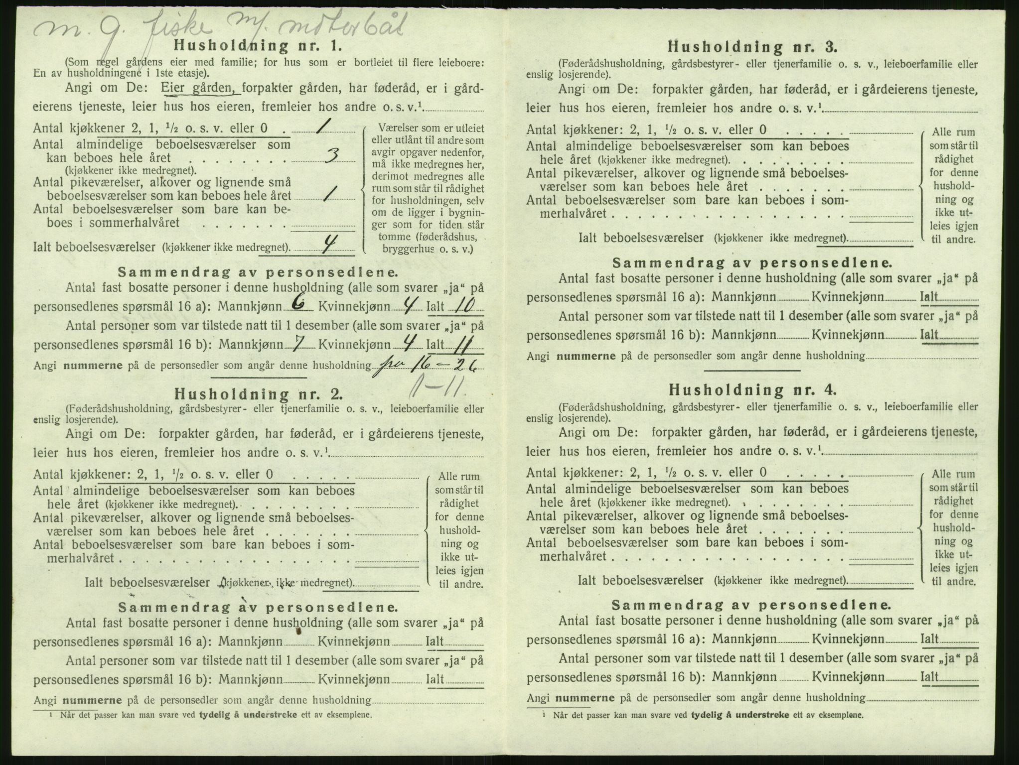 SAT, 1920 census for Herøy (MR), 1920, p. 276