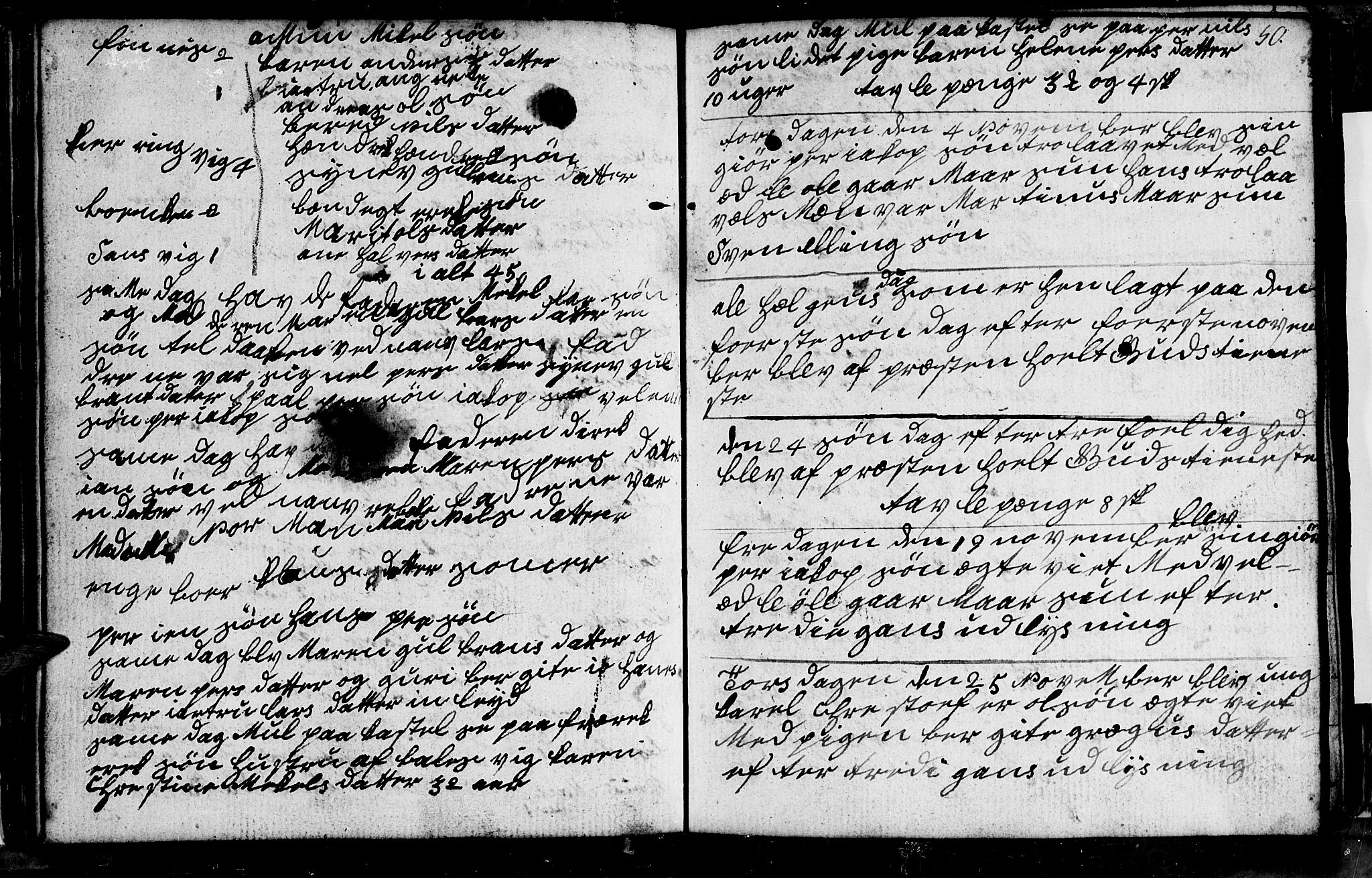 Berg sokneprestkontor, AV/SATØ-S-1318/G/Ga/Gab/L0010klokker: Parish register (copy) no. 10, 1783-1811, p. 50