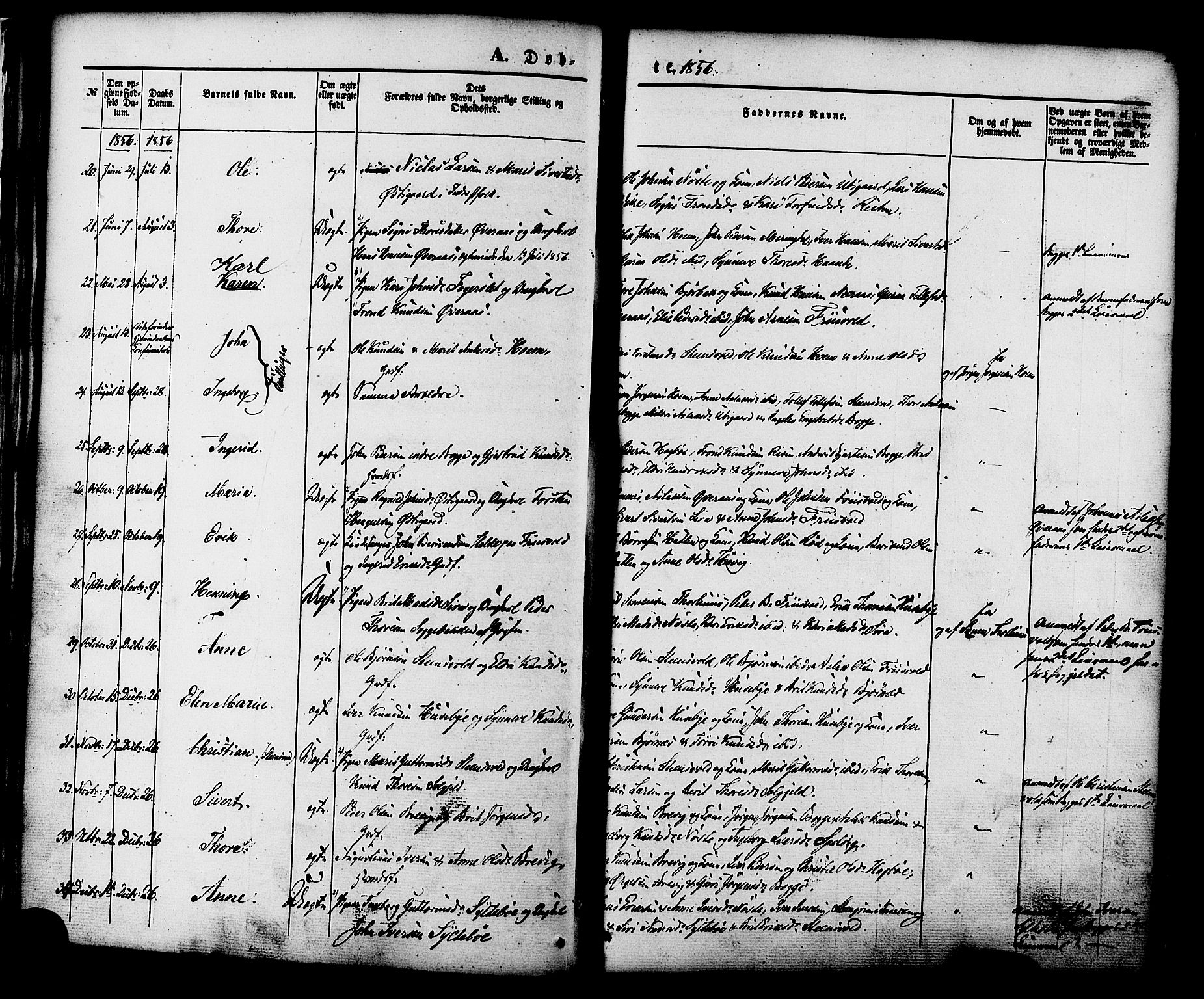 Ministerialprotokoller, klokkerbøker og fødselsregistre - Møre og Romsdal, SAT/A-1454/552/L0637: Parish register (official) no. 552A01, 1845-1879, p. 27