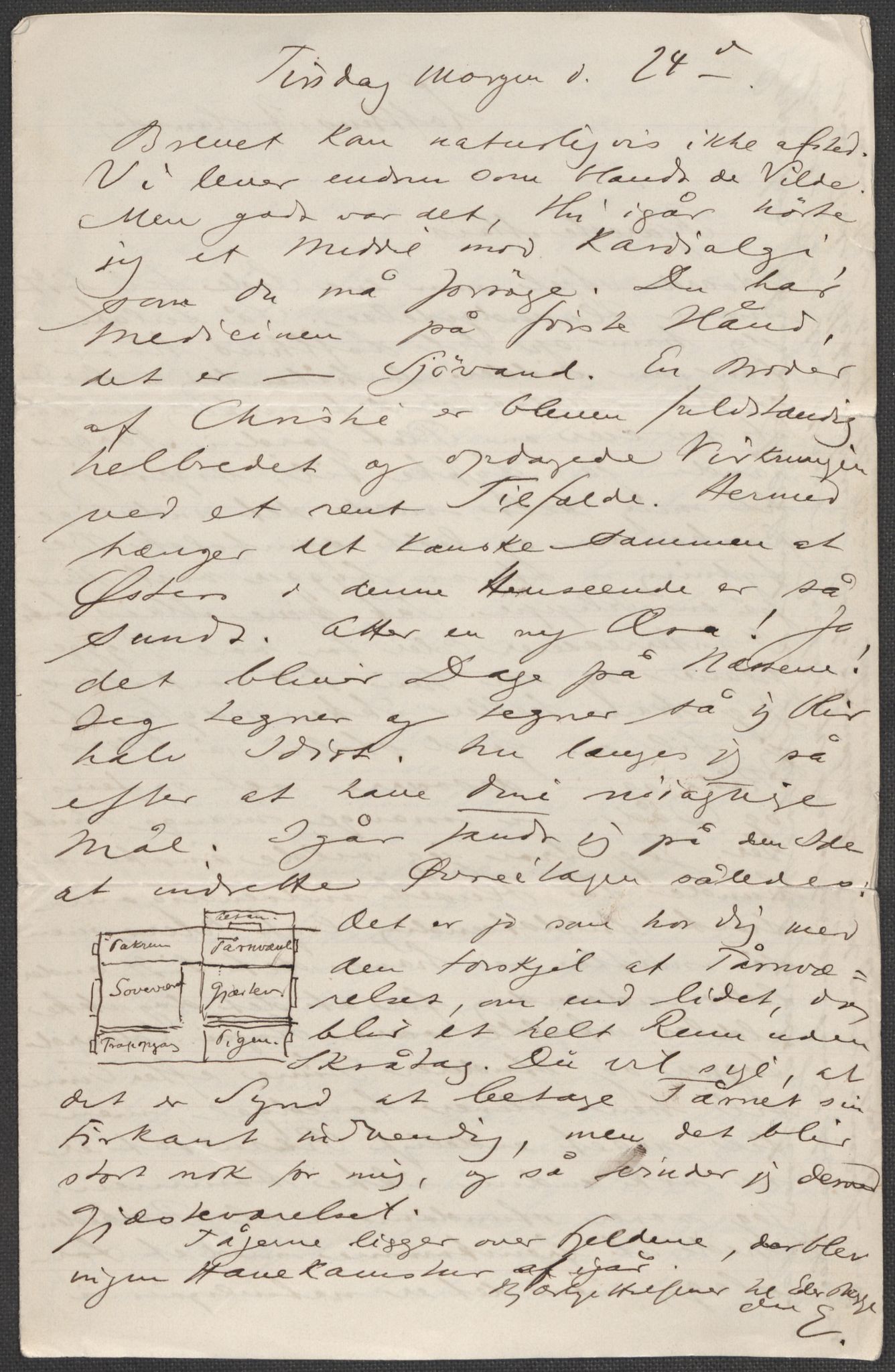 Beyer, Frants, AV/RA-PA-0132/F/L0001: Brev fra Edvard Grieg til Frantz Beyer og "En del optegnelser som kan tjene til kommentar til brevene" av Marie Beyer, 1872-1907, p. 131