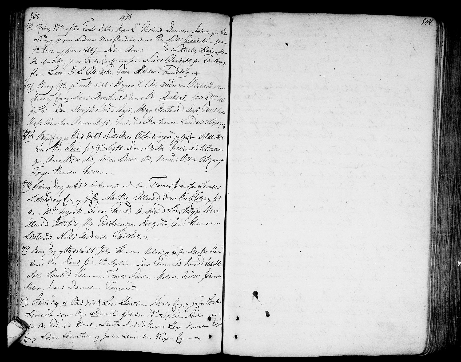 Modum kirkebøker, AV/SAKO-A-234/F/Fa/L0003: Parish register (official) no. 3, 1783-1819, p. 580-581