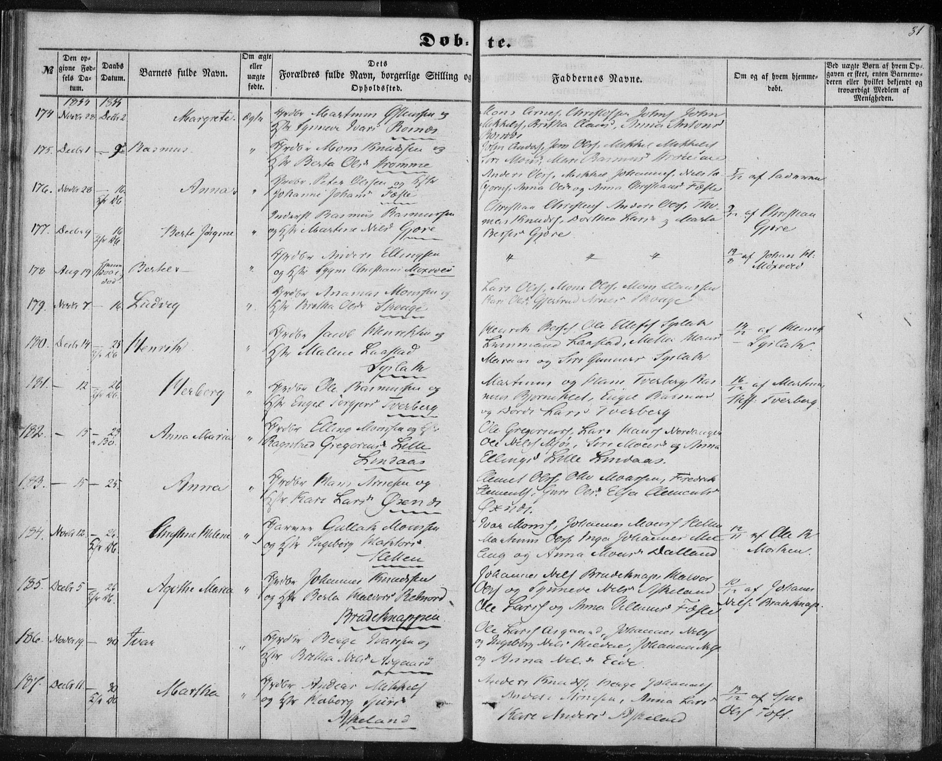 Lindås Sokneprestembete, AV/SAB-A-76701/H/Haa/Haaa/L0011: Parish register (official) no. A 11, 1854-1869, p. 31