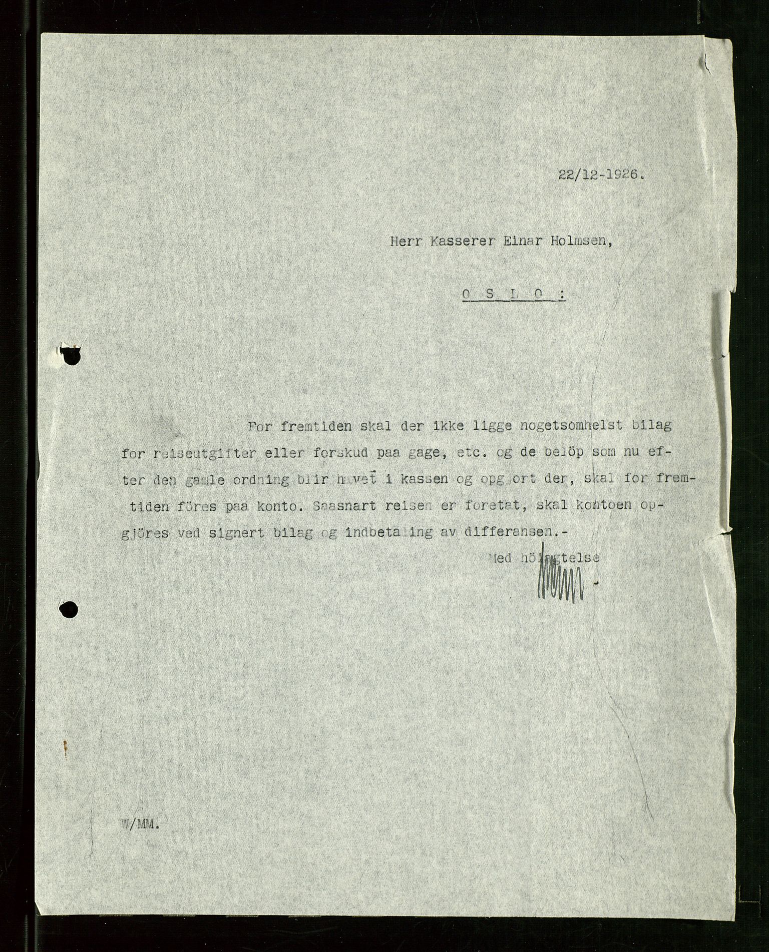 Pa 1521 - A/S Norske Shell, AV/SAST-A-101915/E/Ea/Eaa/L0024: Sjefskorrespondanse, 1926, p. 3