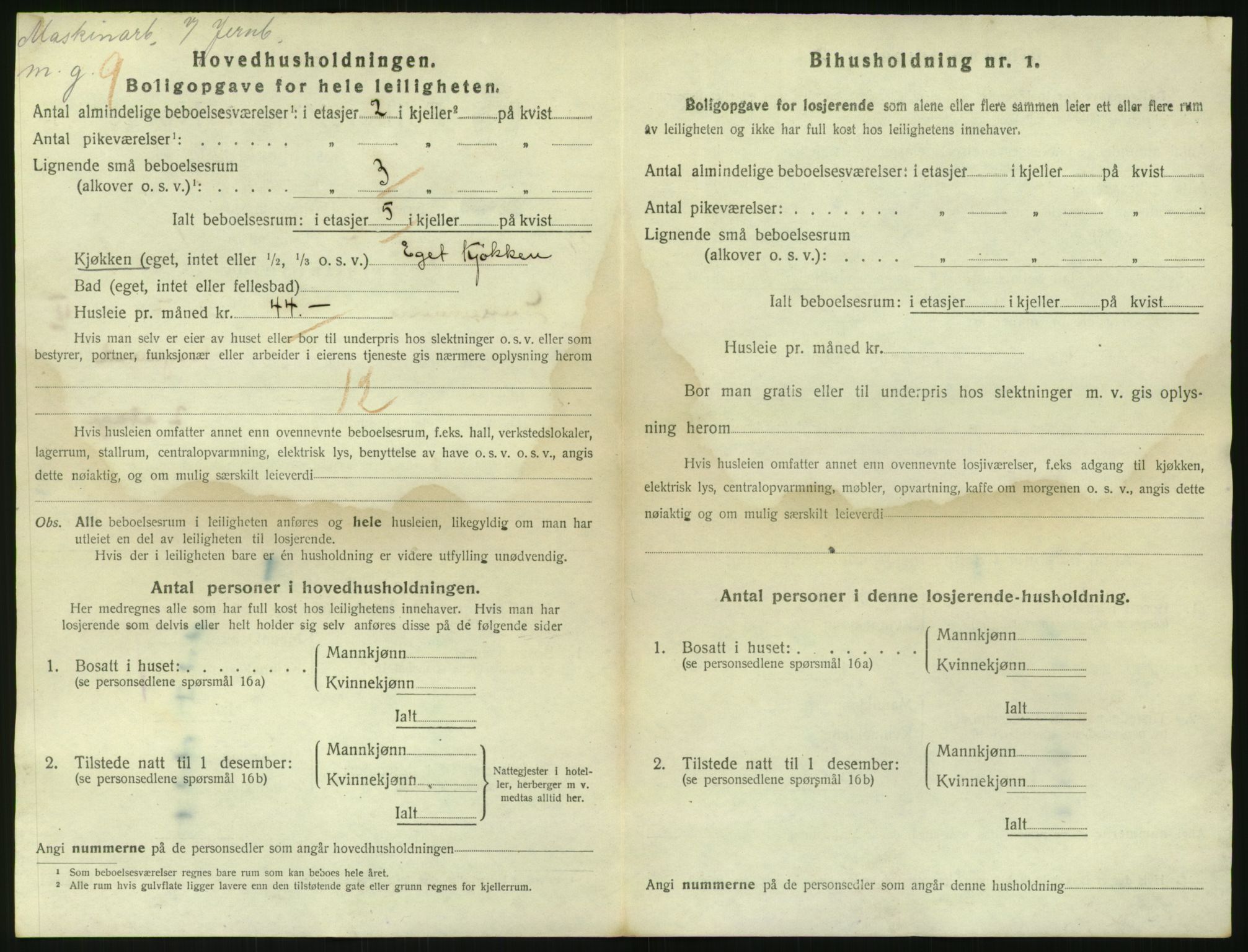 SAO, 1920 census for Kristiania, 1920, p. 29435