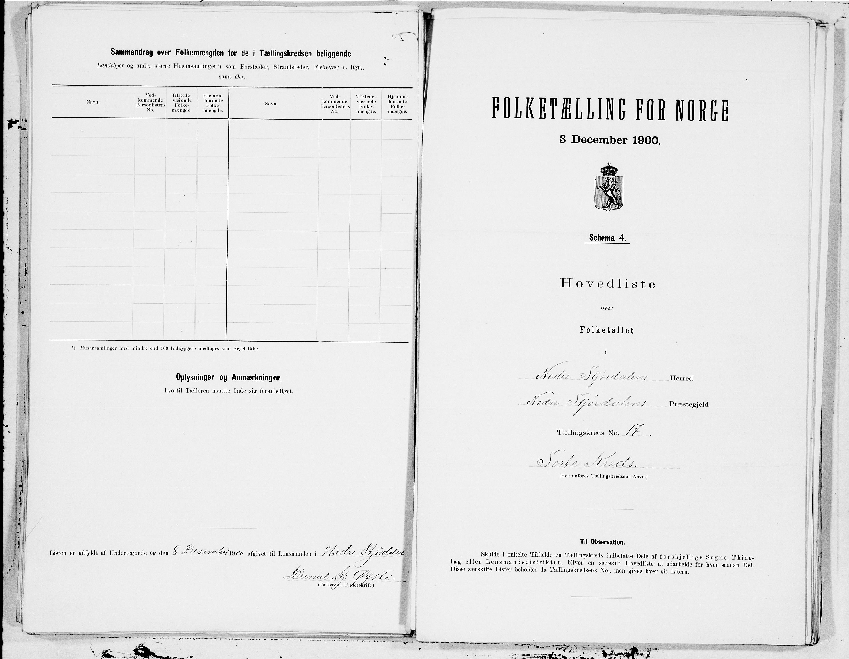 SAT, 1900 census for Nedre Stjørdal, 1900, p. 35