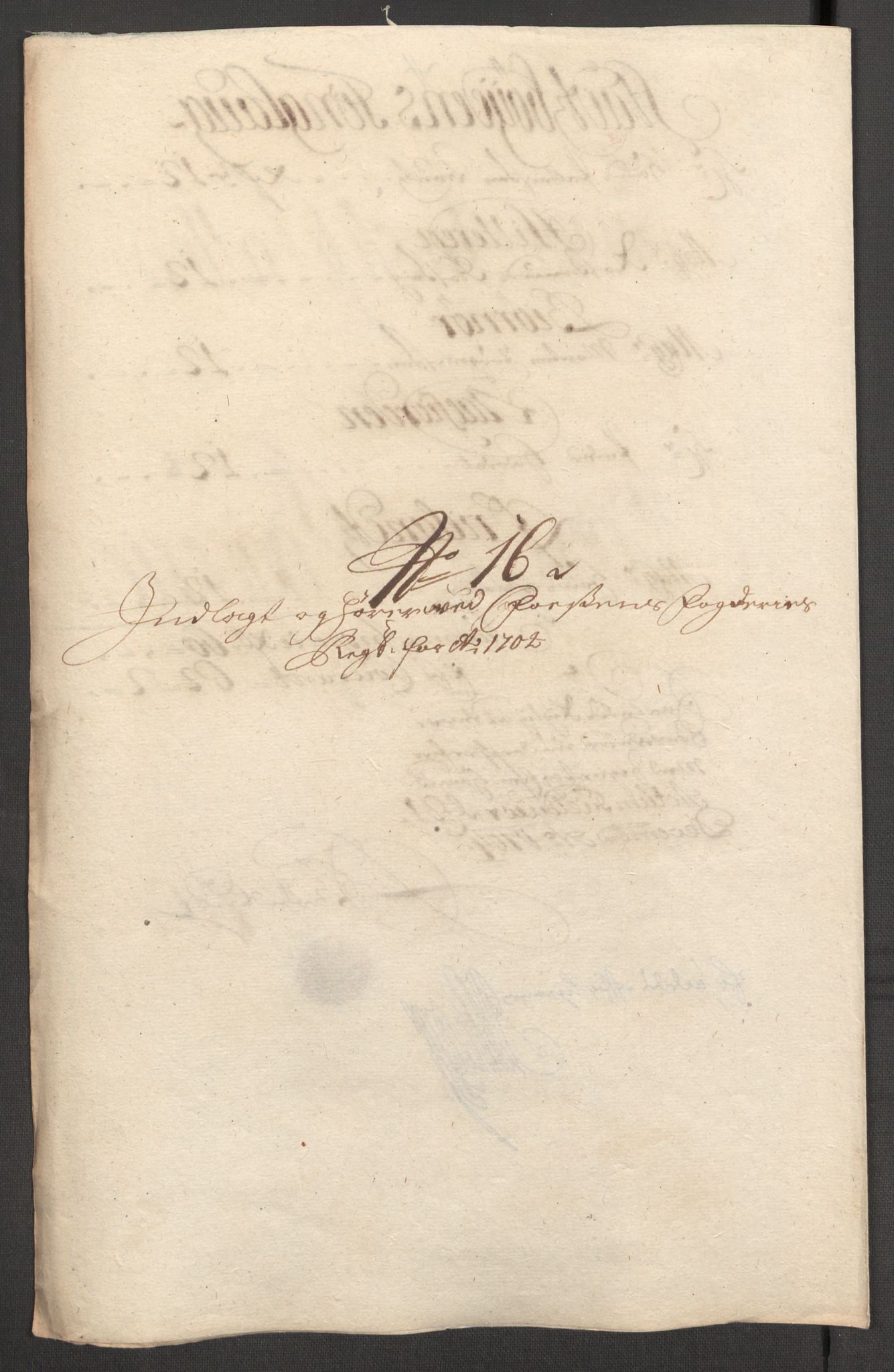 Rentekammeret inntil 1814, Reviderte regnskaper, Fogderegnskap, AV/RA-EA-4092/R57/L3856: Fogderegnskap Fosen, 1704-1705, p. 155