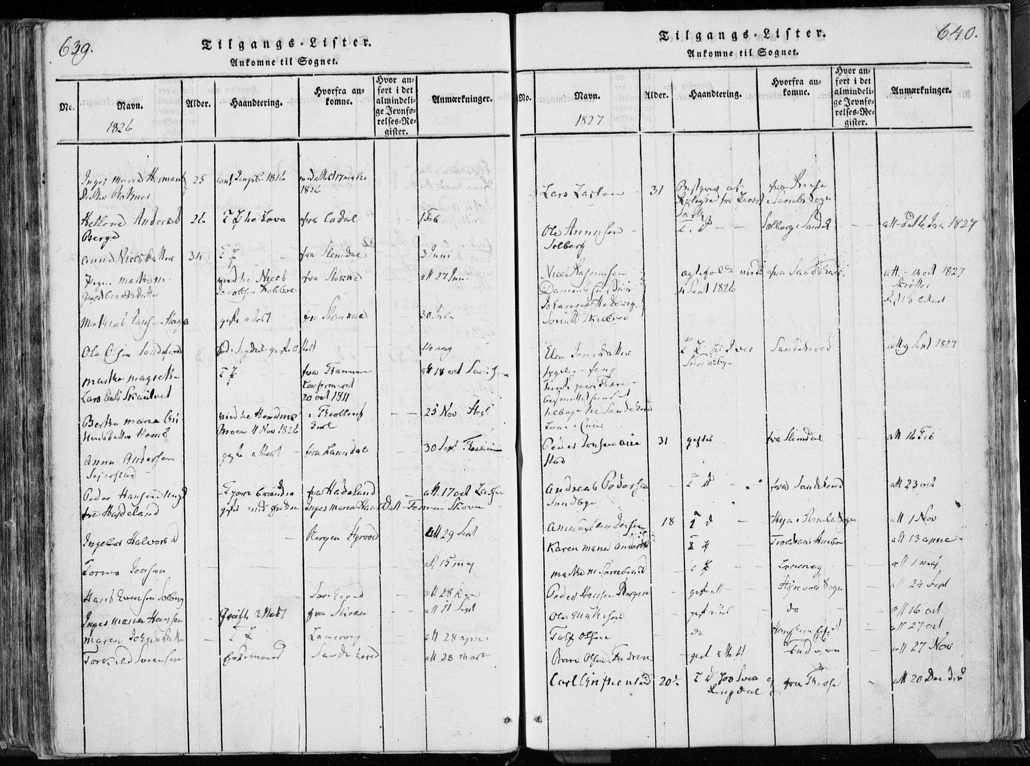 Hedrum kirkebøker, AV/SAKO-A-344/F/Fa/L0004: Parish register (official) no. I 4, 1817-1835, p. 639-640