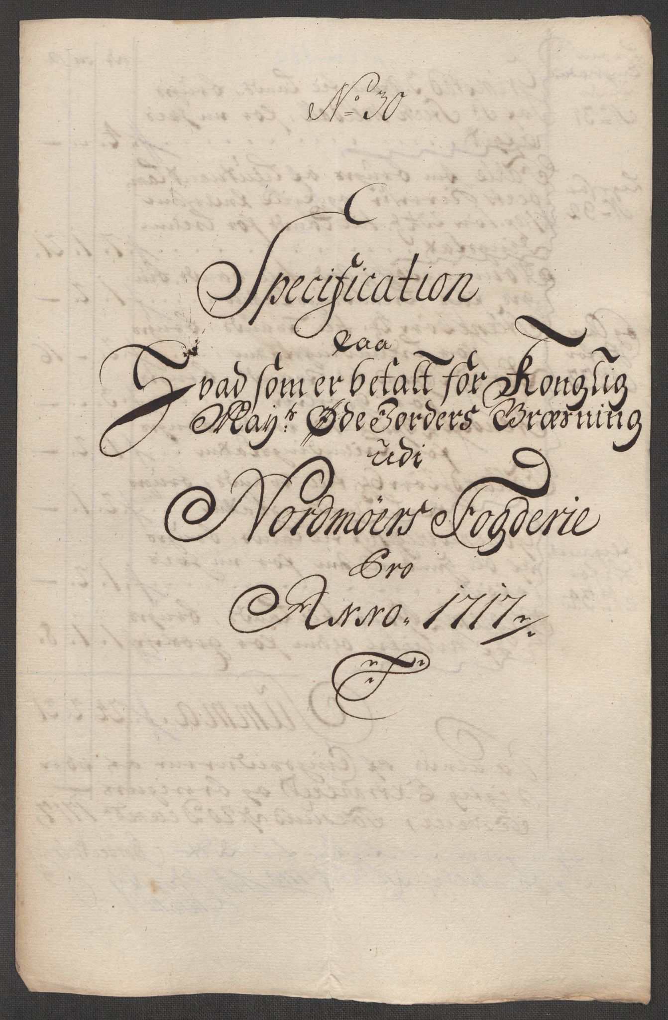 Rentekammeret inntil 1814, Reviderte regnskaper, Fogderegnskap, AV/RA-EA-4092/R56/L3750: Fogderegnskap Nordmøre, 1717, p. 205