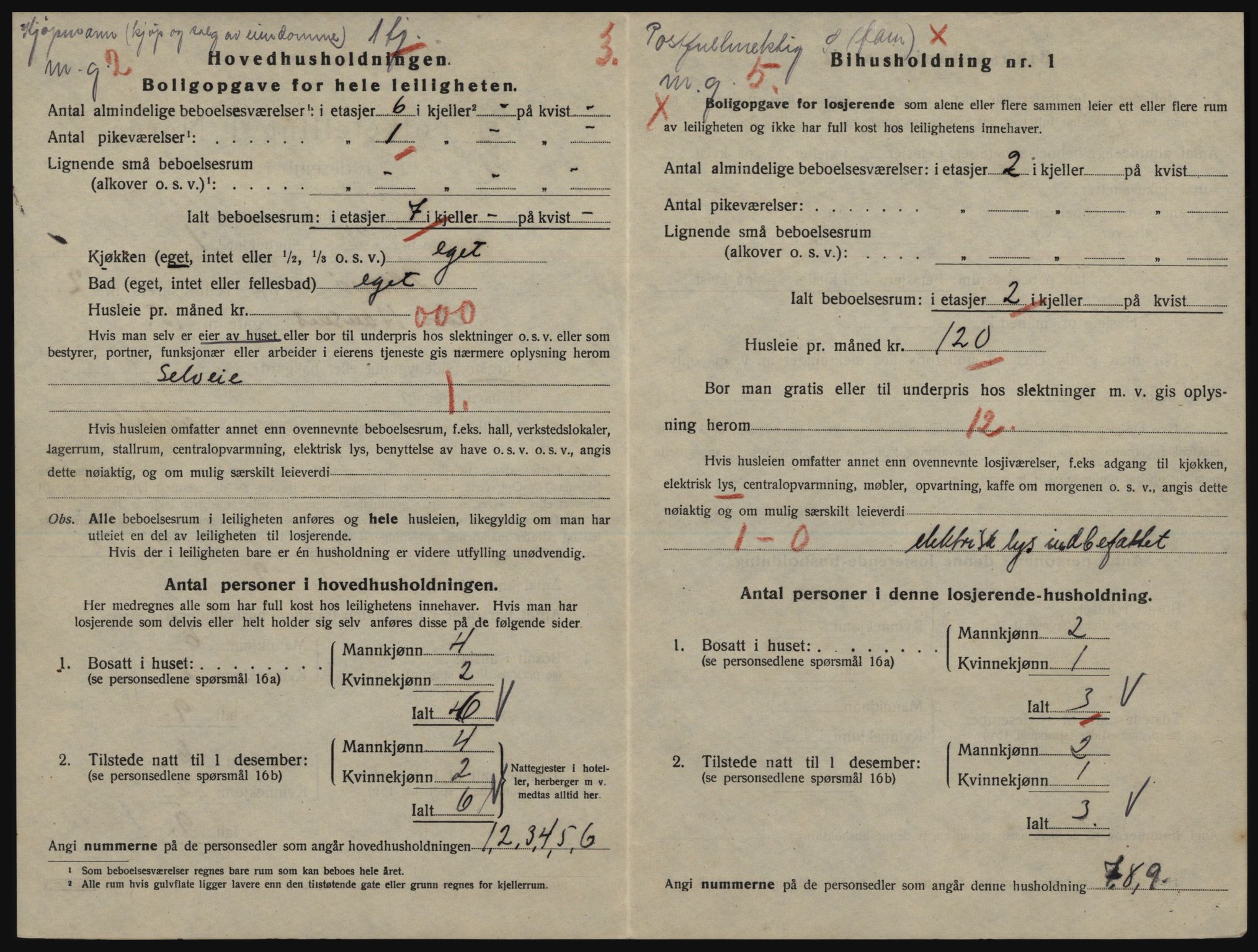 SATØ, 1920 census for Tromsø, 1920, p. 2896