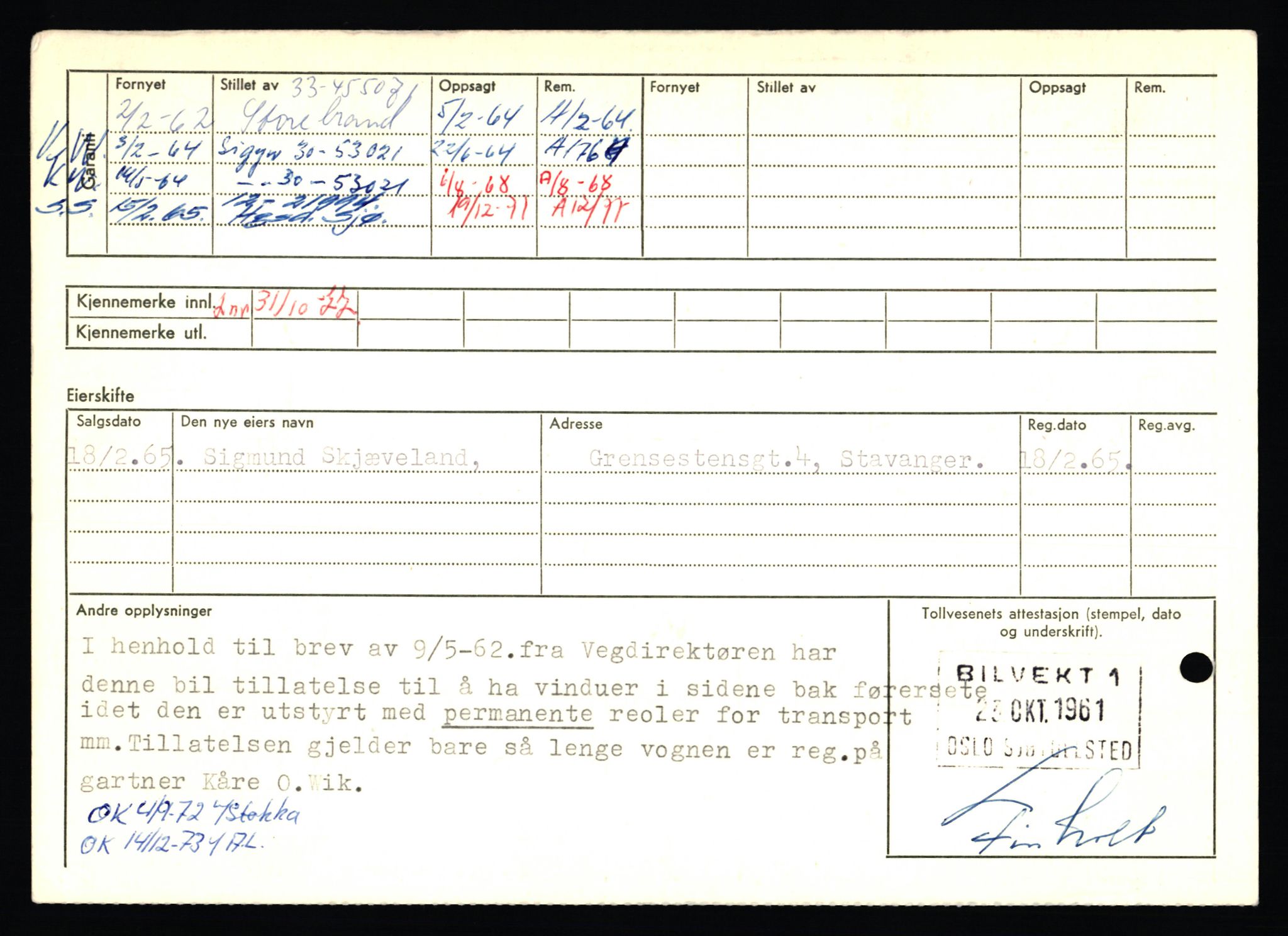 Stavanger trafikkstasjon, AV/SAST-A-101942/0/F/L0058: L-58000 - L-59999, 1930-1971, p. 458