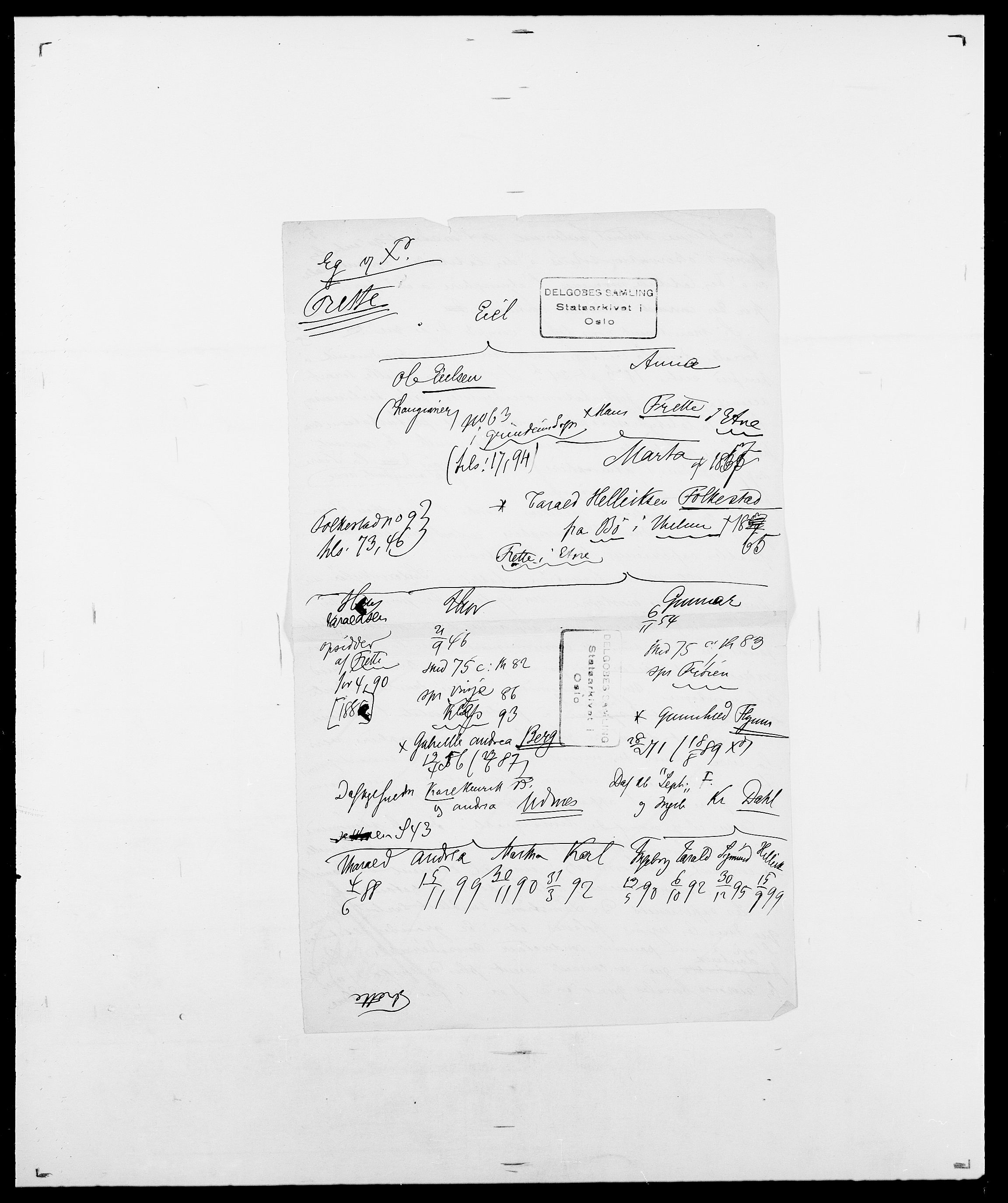 Delgobe, Charles Antoine - samling, SAO/PAO-0038/D/Da/L0012: Flor, Floer, Flohr - Fritzner, p. 755