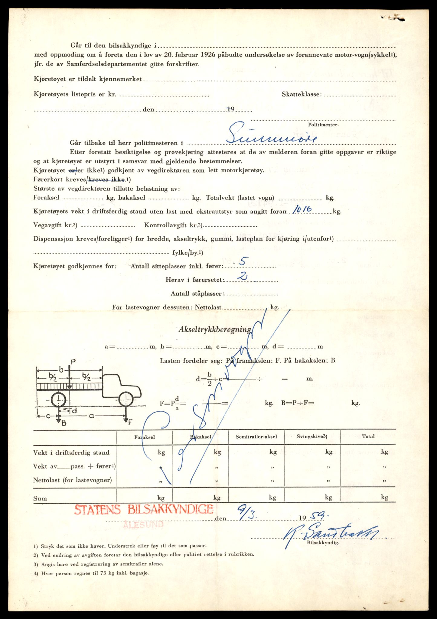 Møre og Romsdal vegkontor - Ålesund trafikkstasjon, SAT/A-4099/F/Fe/L0019: Registreringskort for kjøretøy T 10228 - T 10350, 1927-1998, p. 2454