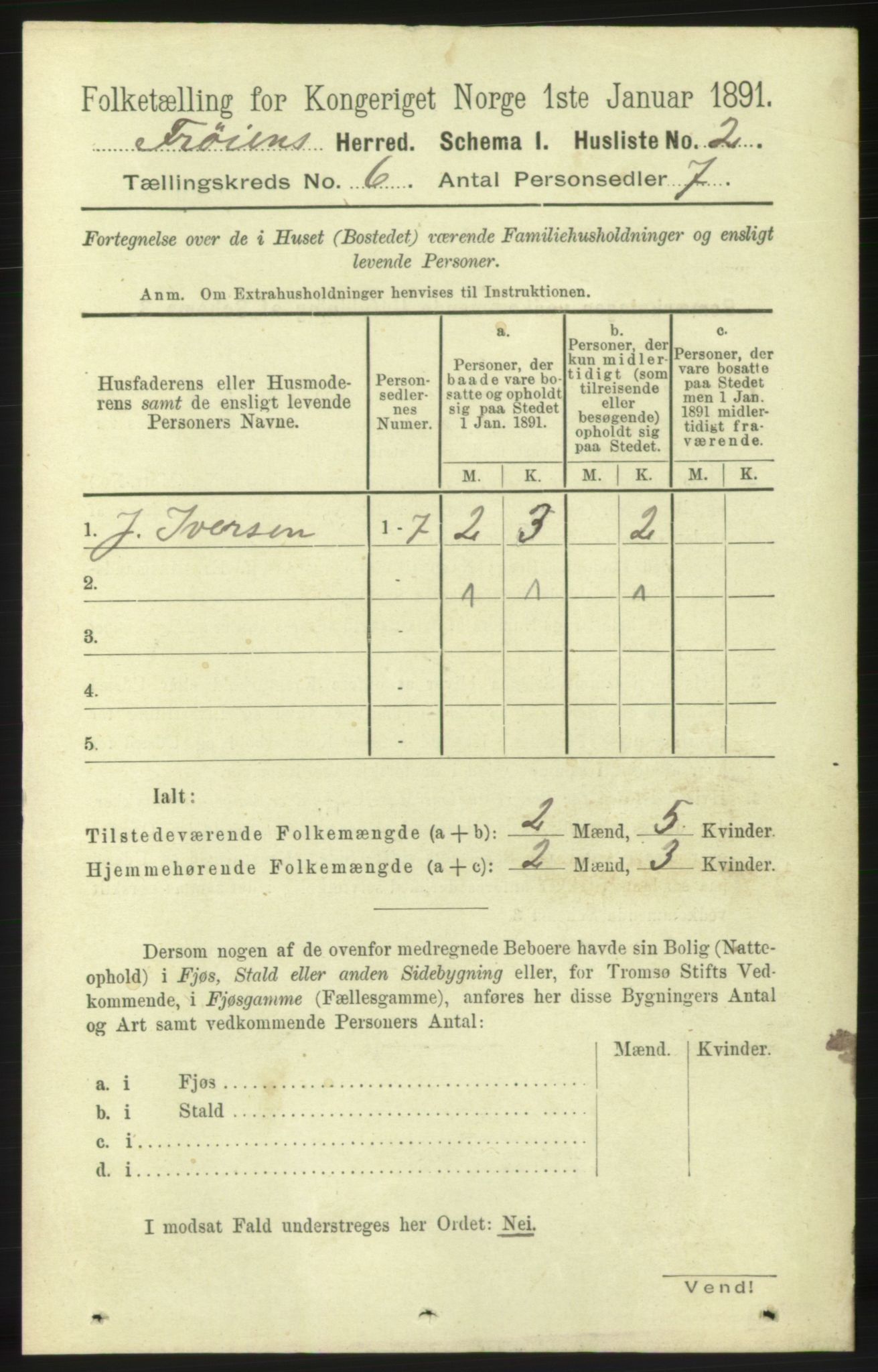 RA, 1891 census for 1619 Frøya, 1891, p. 4068