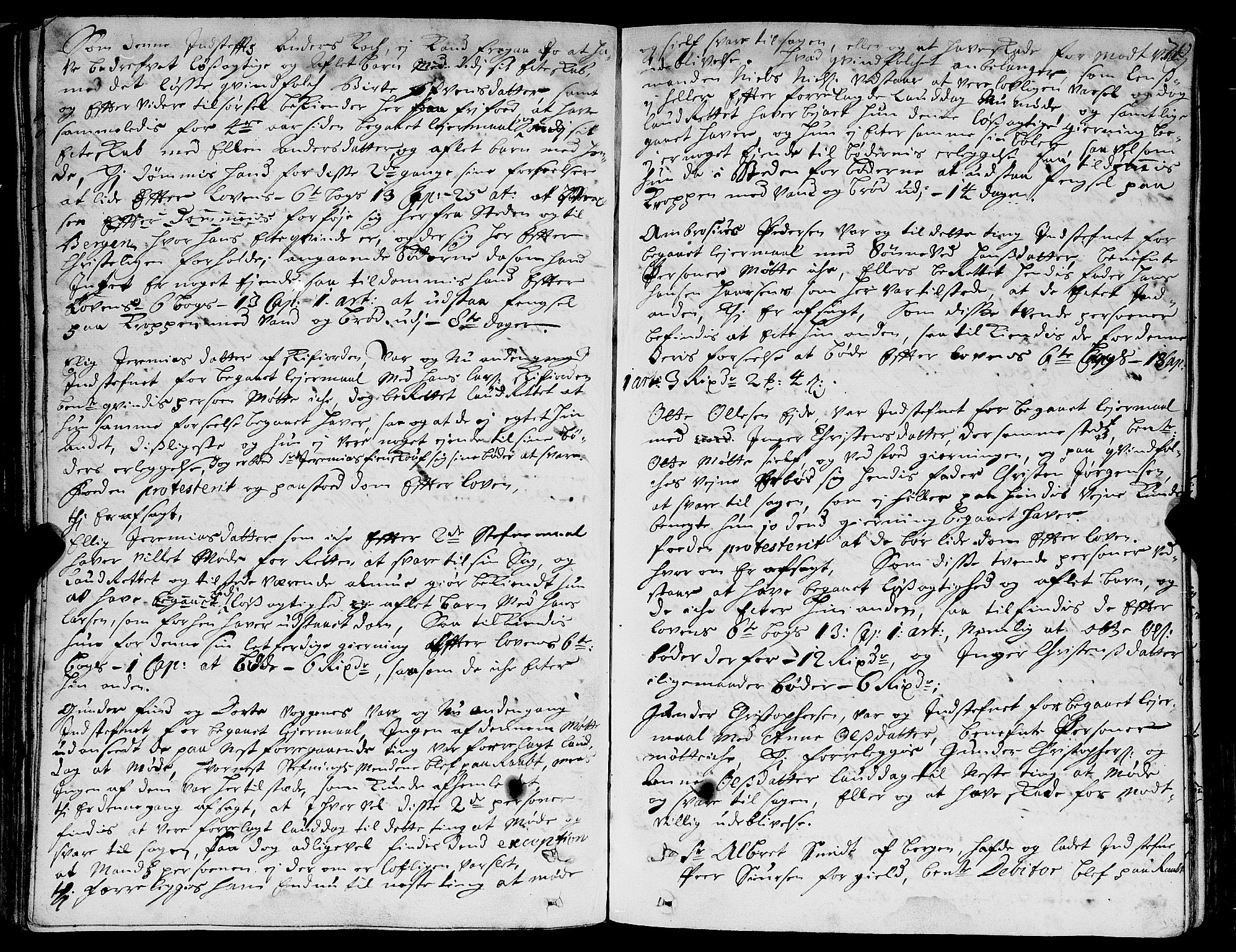 Sorenskriveren i Tromsø (-1755), SATØ/S-0262, 1707-1728, p. 69b-70a