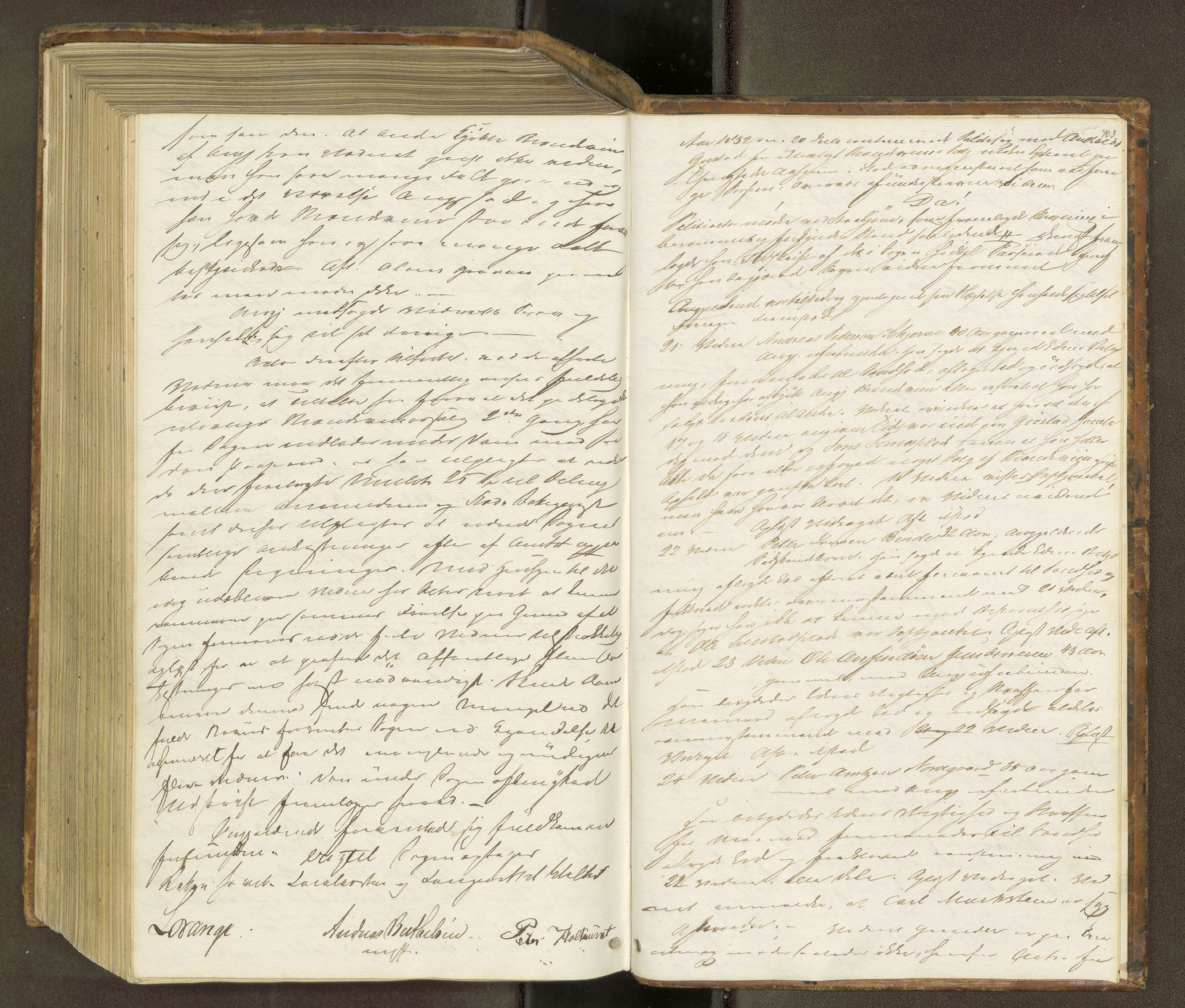 Inderøy sorenskriveri, AV/SAT-A-4147/1/1/1B/L0010: Ekstrarettsprotokoll, 1847-1852, p. 402b-403a