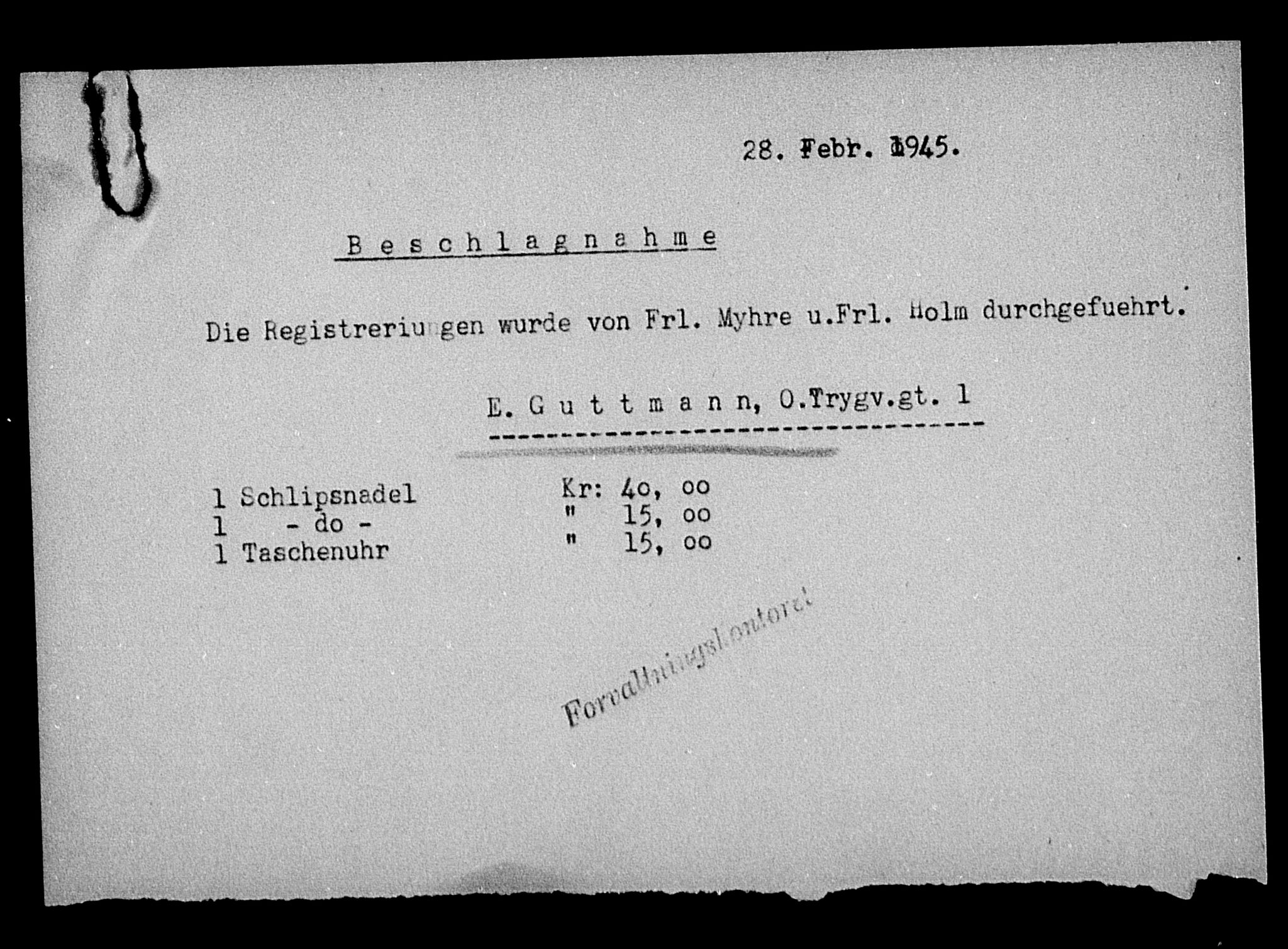 Justisdepartementet, Tilbakeføringskontoret for inndratte formuer, AV/RA-S-1564/H/Hc/Hca/L0896: --, 1945-1947, p. 21