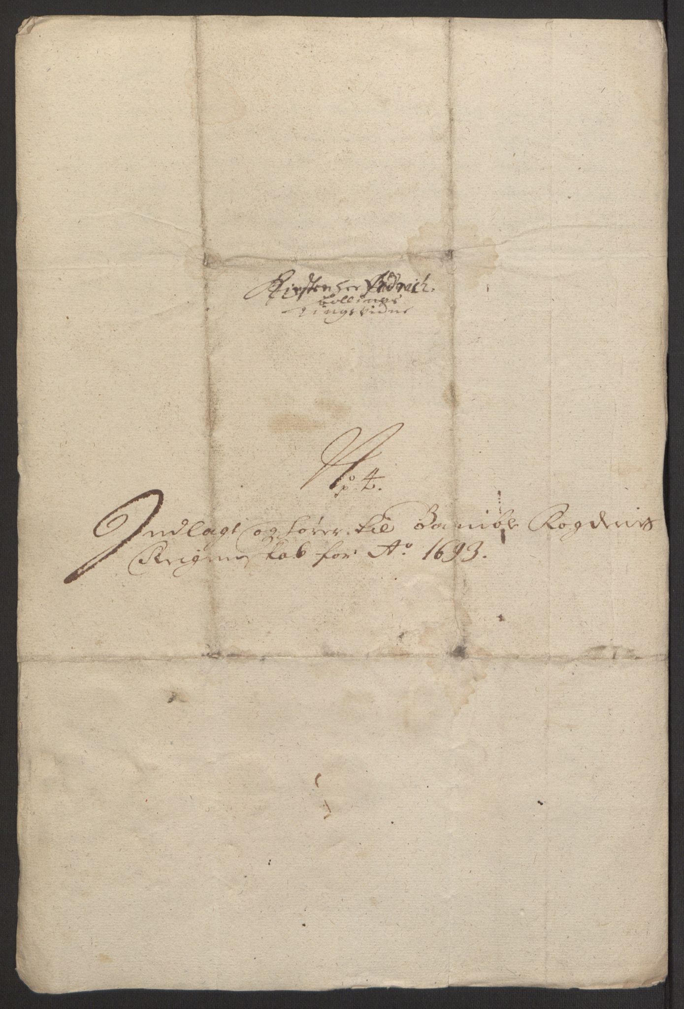 Rentekammeret inntil 1814, Reviderte regnskaper, Fogderegnskap, AV/RA-EA-4092/R34/L2052: Fogderegnskap Bamble, 1692-1693, p. 380