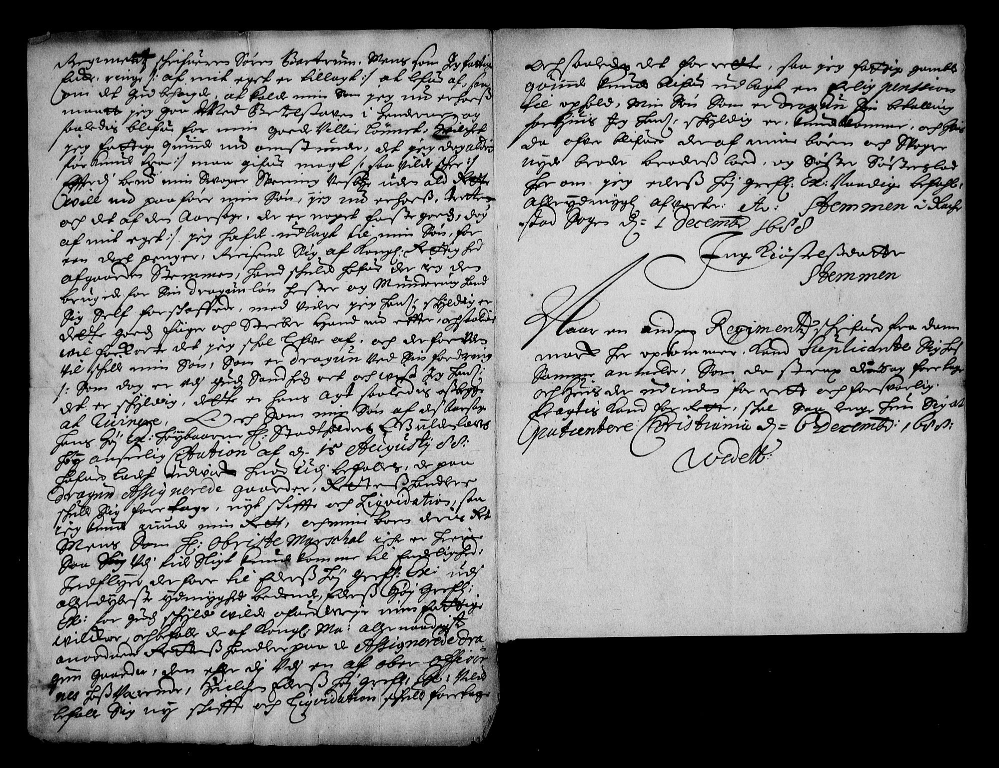 Stattholderembetet 1572-1771, RA/EA-2870/Af/L0002: Avskrifter av vedlegg til originale supplikker, nummerert i samsvar med supplikkbøkene, 1687-1689, p. 273