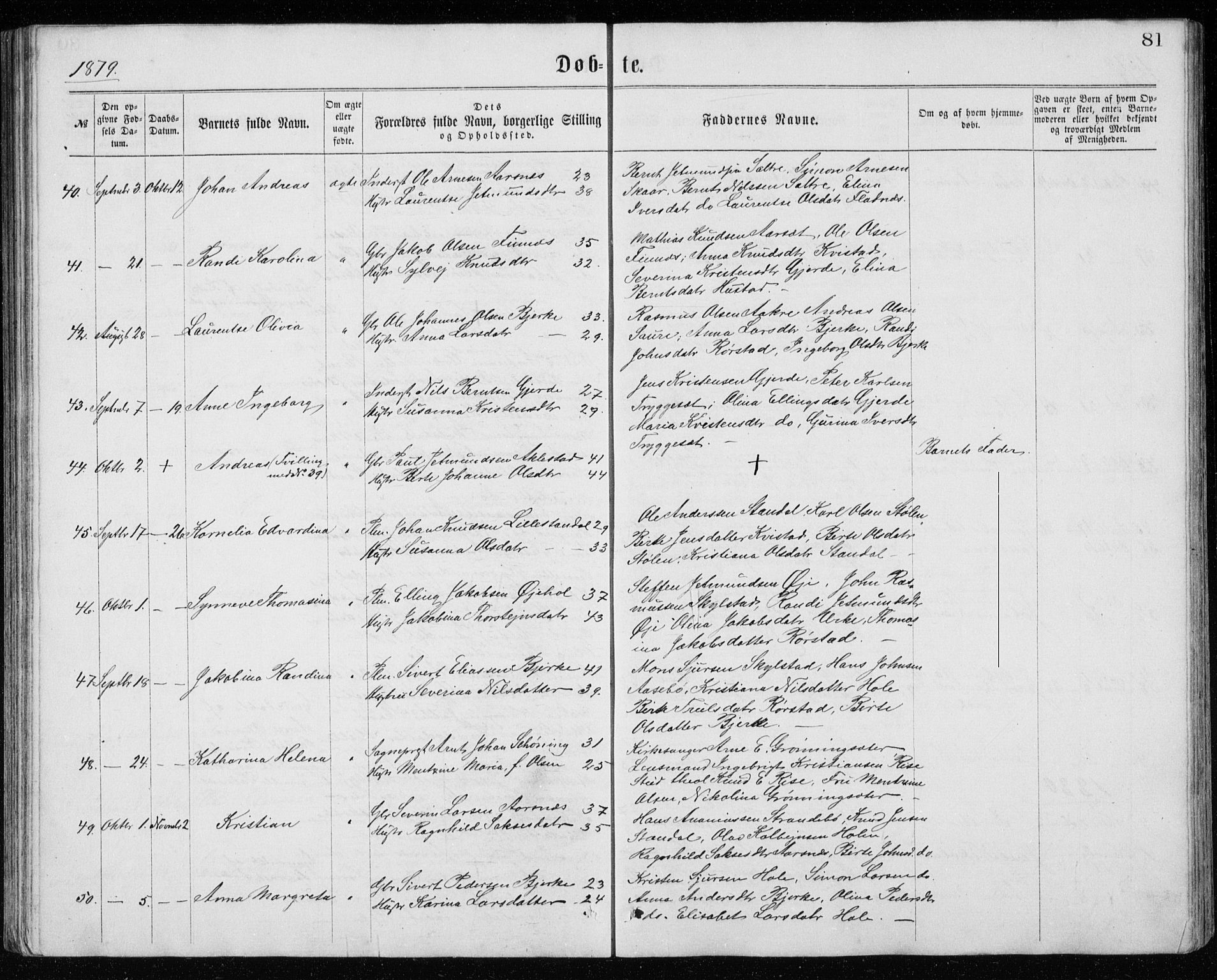 Ministerialprotokoller, klokkerbøker og fødselsregistre - Møre og Romsdal, AV/SAT-A-1454/515/L0214: Parish register (copy) no. 515C01, 1865-1883, p. 81