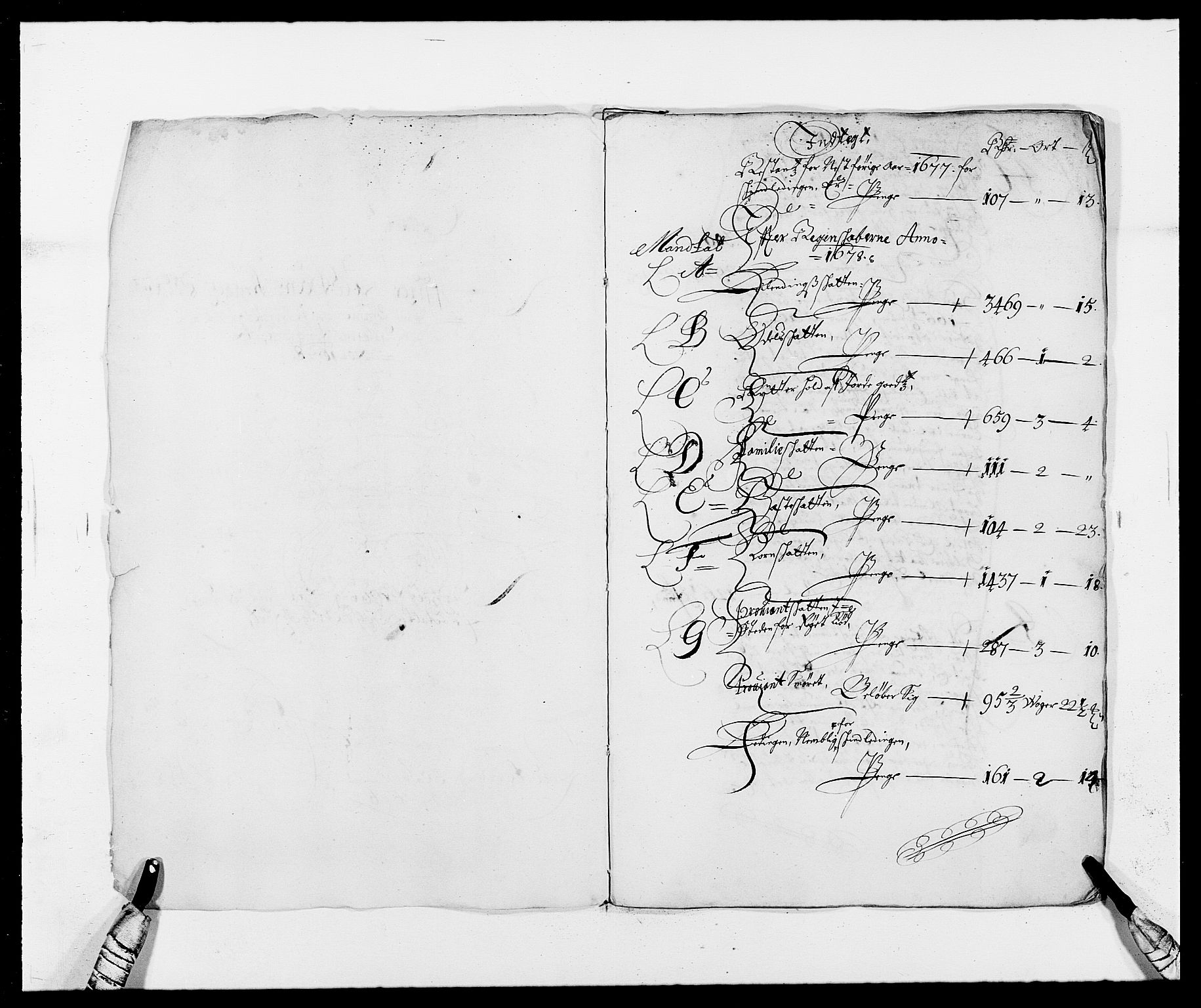 Rentekammeret inntil 1814, Reviderte regnskaper, Fogderegnskap, RA/EA-4092/R46/L2718: Fogderegnskap Jæren og Dalane, 1678, p. 2