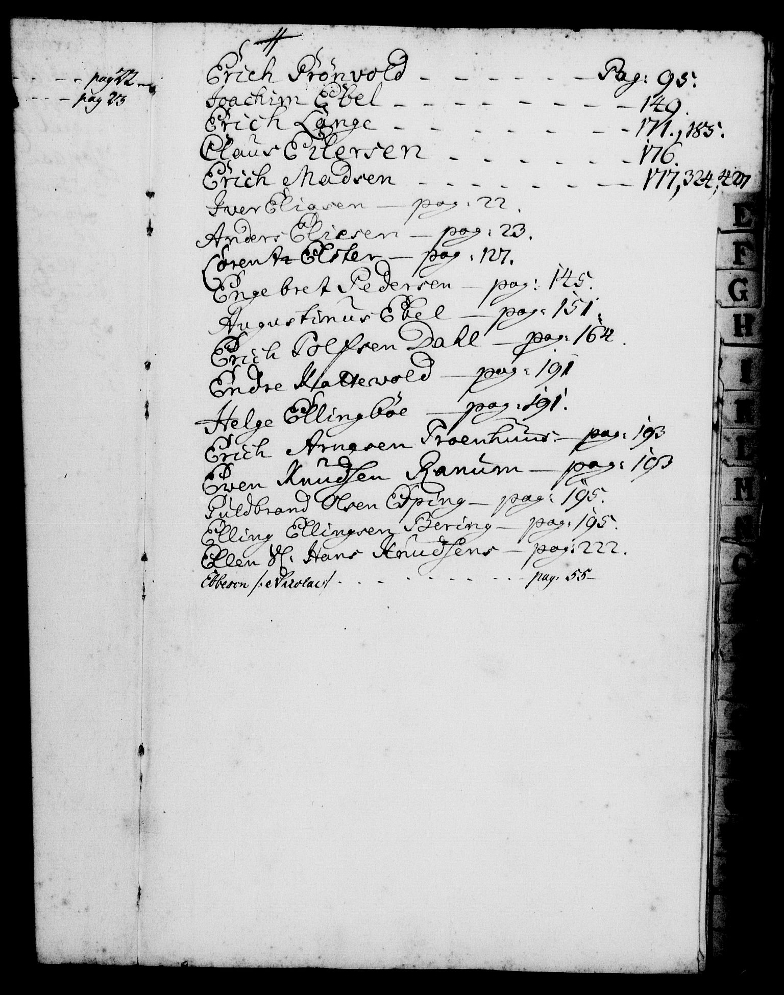 Rentekammeret, Kammerkanselliet, AV/RA-EA-3111/G/Gh/Ghd/L0001: Kausjonsprotokoll med register (merket RK 53.39), 1719-1725