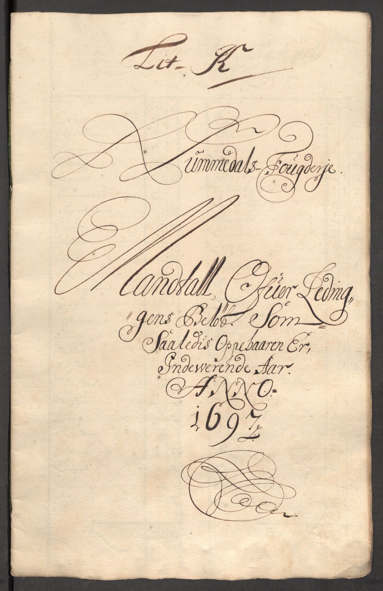 Rentekammeret inntil 1814, Reviderte regnskaper, Fogderegnskap, RA/EA-4092/R64/L4425: Fogderegnskap Namdal, 1696-1698, p. 243