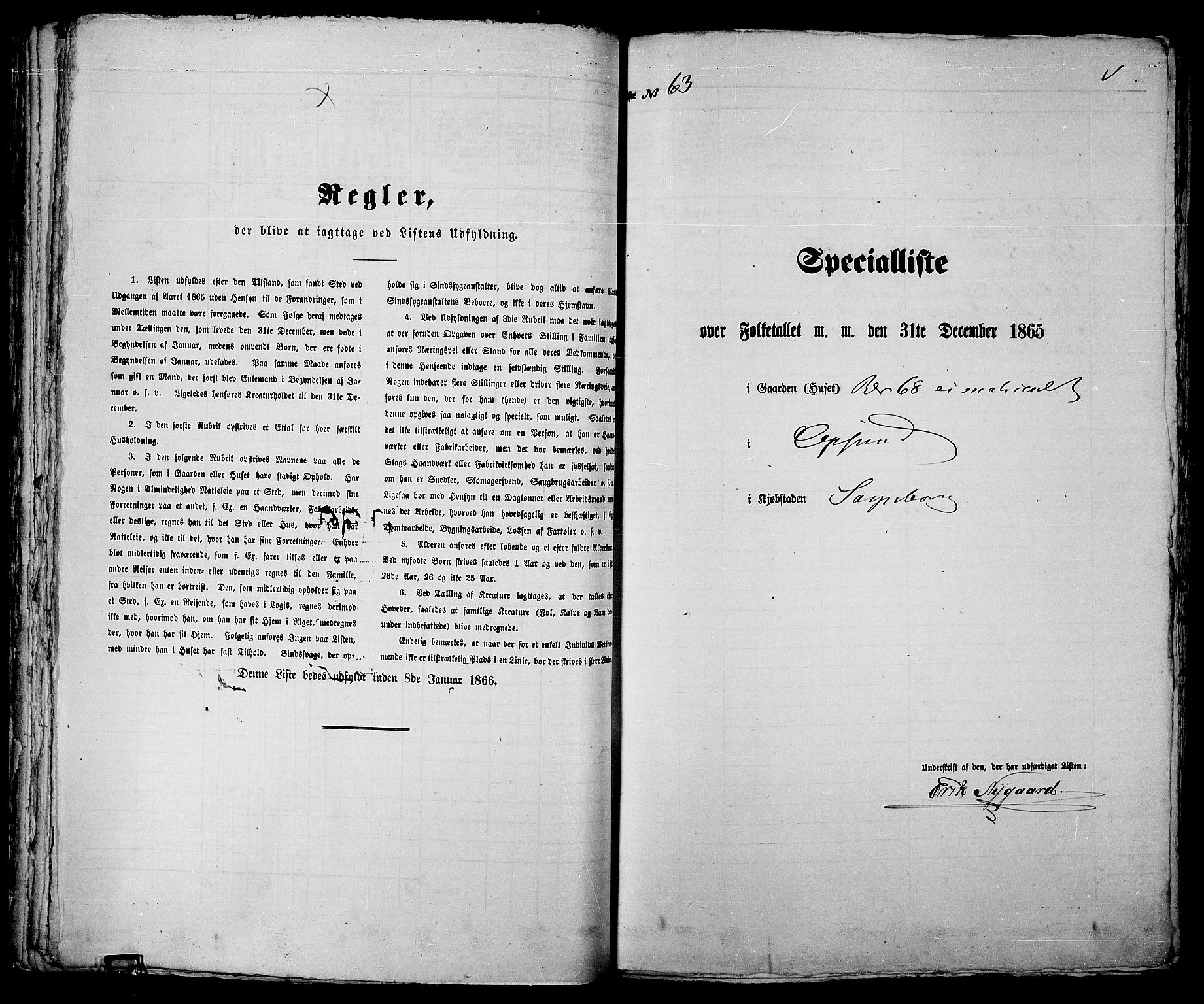 RA, 1865 census for Sarpsborg, 1865, p. 131