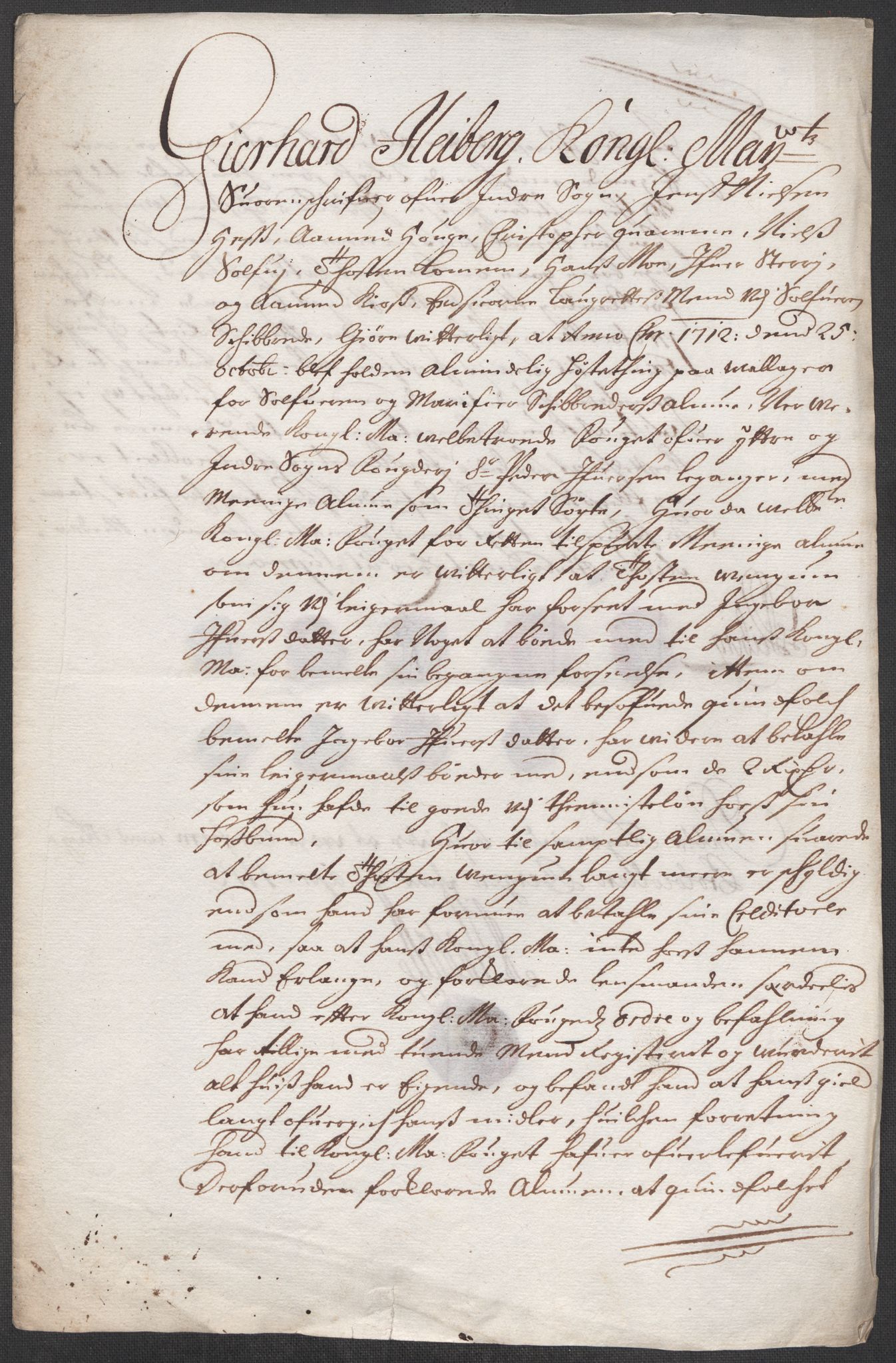 Rentekammeret inntil 1814, Reviderte regnskaper, Fogderegnskap, AV/RA-EA-4092/R52/L3318: Fogderegnskap Sogn, 1712, p. 262