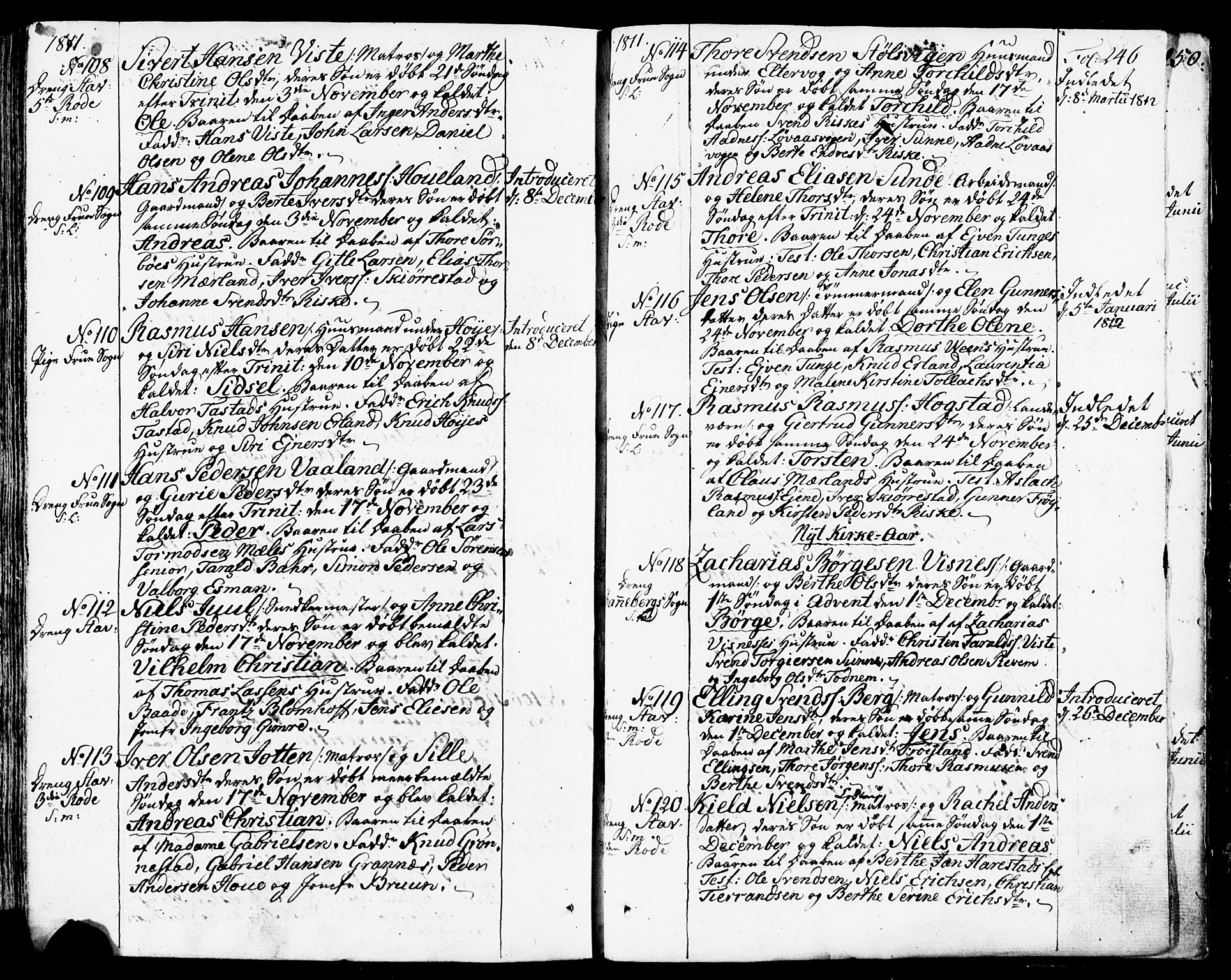 Domkirken sokneprestkontor, SAST/A-101812/001/30/30BB/L0007: Parish register (copy) no. B 7, 1791-1813, p. 246