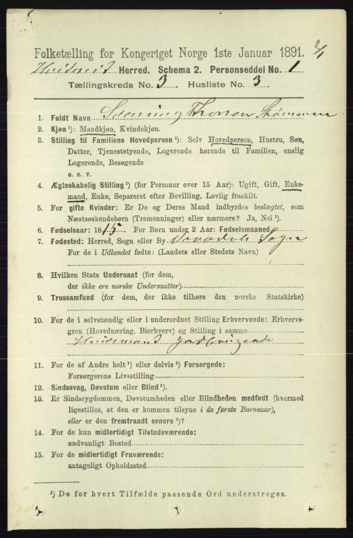 RA, 1891 census for 0829 Kviteseid, 1891, p. 512