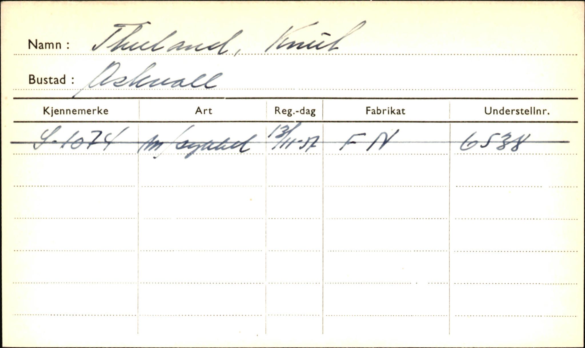 Statens vegvesen, Sogn og Fjordane vegkontor, AV/SAB-A-5301/4/F/L0002: Eigarregister Fjordane til 1.6.1961, 1930-1961, p. 179