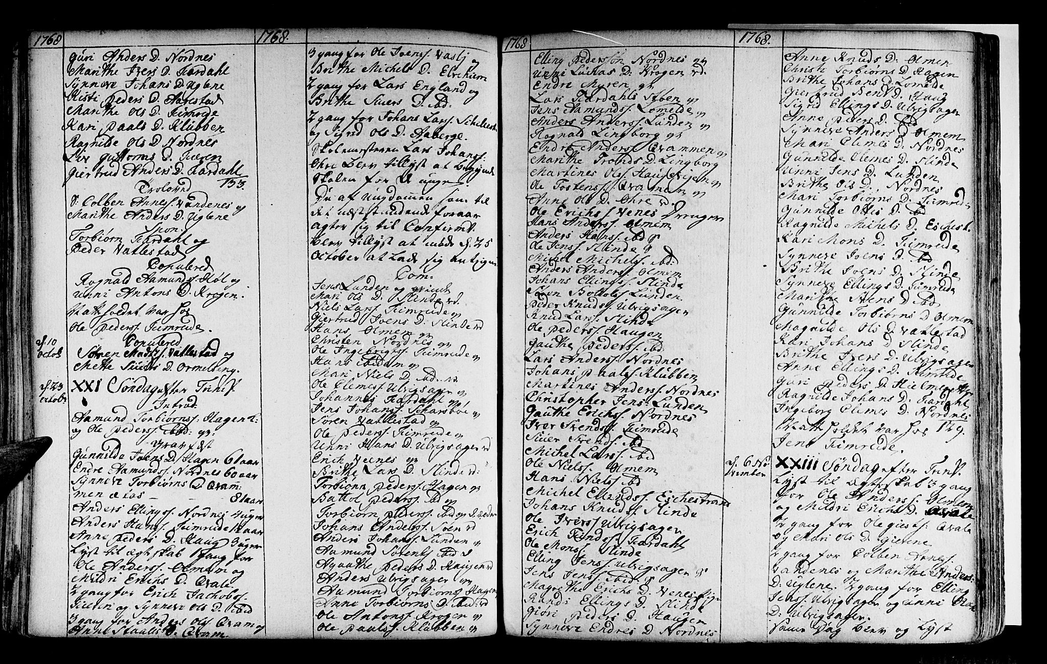 Sogndal sokneprestembete, AV/SAB-A-81301/H/Haa/Haaa/L0004: Parish register (official) no. A 4, 1747-1782